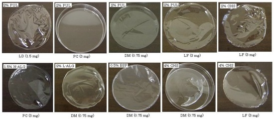 Preparation of Fast Dissolving Films for Oral Dosage from Natural Polysaccharides Preparation of Fast Dissolving Films for Oral Dosage from Natural Polysaccharides