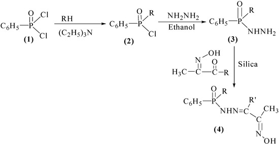 Novel and Efficient Synthesis of N,N-Dialkylaminoand O-alkylphenyl-2-1-alkyl-phenyl-2-oxopropylidene Phosphonohydrazido Oximes - Potential Marine Fish Toxin Analogues. Part 2 Novel and Efficient Synthesis of N,N-Dialkylaminoand O-alkylphenyl-2-1-alkyl-phenyl-2-oxopropylidene Phosphonohydrazido Oximes - Potential Marine Fish Toxin Analogues. Part 2