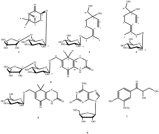 Four New Glycosides from the Fruit of Xanthium sibiricum Patr. Four New Glycosides from the Fruit of Xanthium sibiricum Patr.