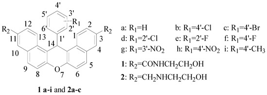 Synthesis and Cytotoxicity of N-Substituted Dibenzoa,jxanthene-3,11-dicarboxamide Derivatives Synthesis and Cytotoxicity of N-Substituted Dibenzoa,jxanthene-3,11-dicarboxamide Derivatives