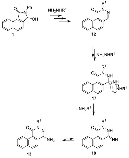 Molecules Free Full Text Reactions Of Hydroxy Phenyl H Benzo E