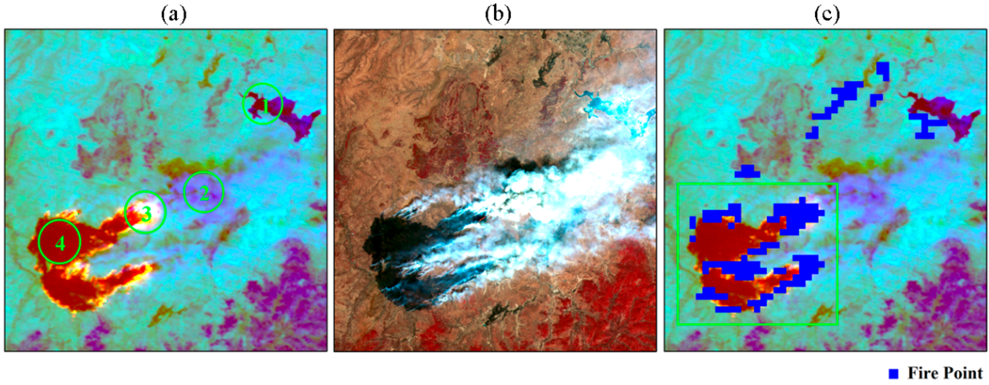 Remote Sensing Free Full Text A Spatio Temporal Model For Forest Fire Detection Using Hj Irs