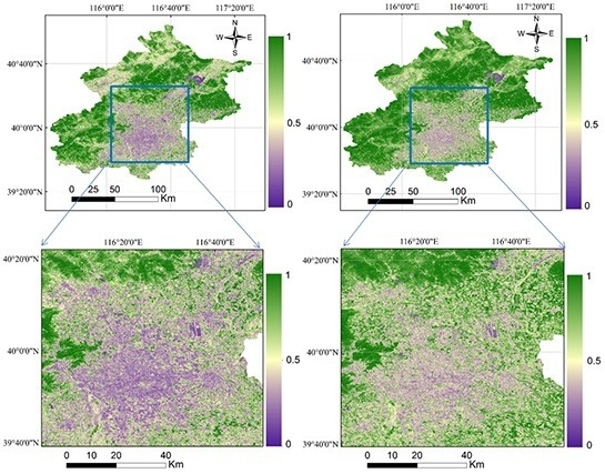 Comparative Assessment of Two Vegetation Fractional Cover Estimating Methods and Their Impacts on Modeling Urban Latent Heat Flux Using Landsat Imagery Comparative Assessment of Two Vegetation Fractional Cover Estimating Methods and Their Impacts on Modeling Urban Latent Heat Flux Using Landsat Imagery