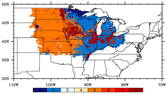 Effects of Land Use Change for Crops on Water and Carbon Budgets in the Midwest USA Effects of Land Use Change for Crops on Water and Carbon Budgets in the Midwest USA