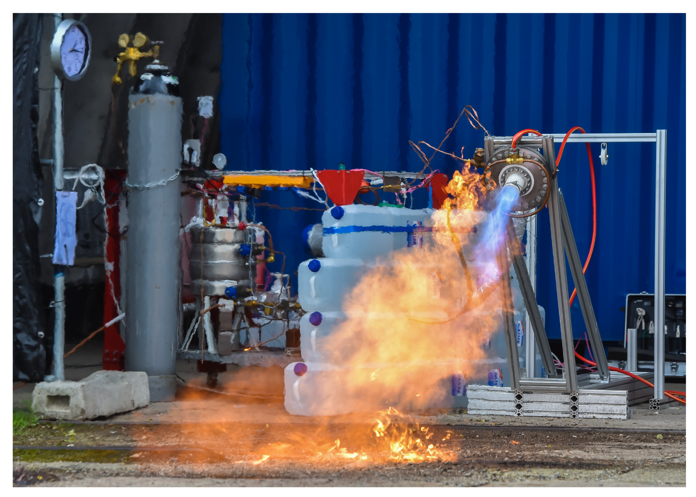Liquid Rocket Engines 4: Test Stand 