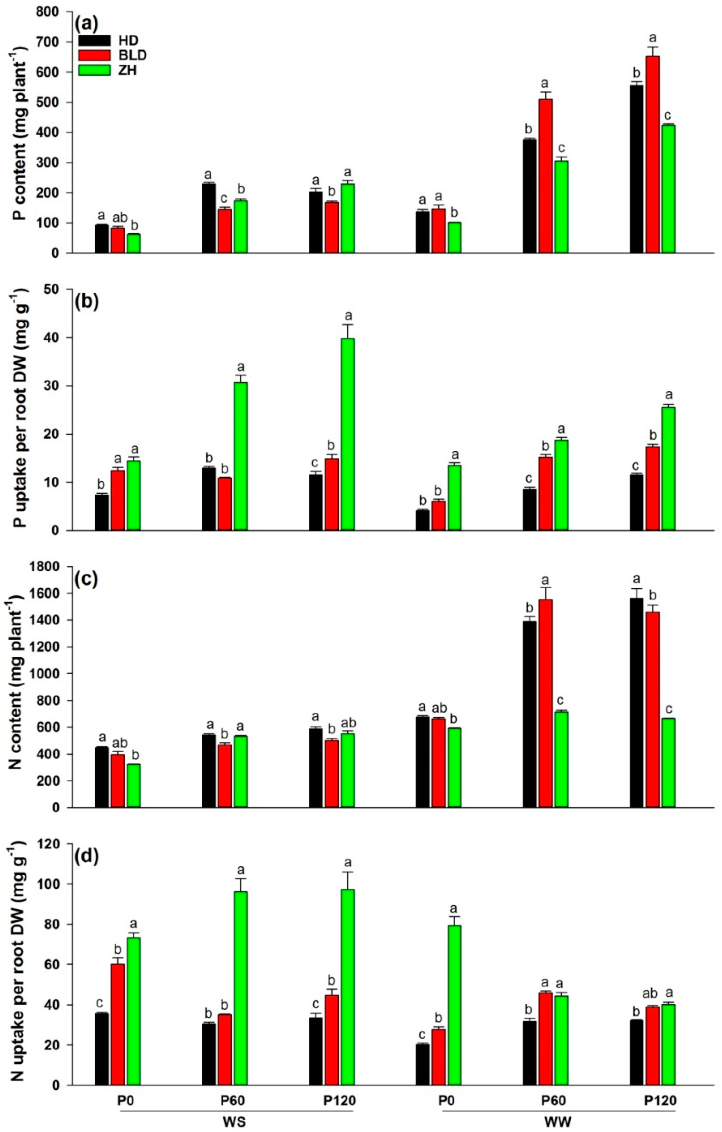 Agriculture Free Full Text Trade Off Between Root Efficiency And Root Size Is Associated With Yield Performance Of Soybean Under Different Water And Phosphorus Levels Html
