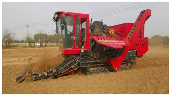 Multifunctional Potato Harvester-Removing Soil and Stem