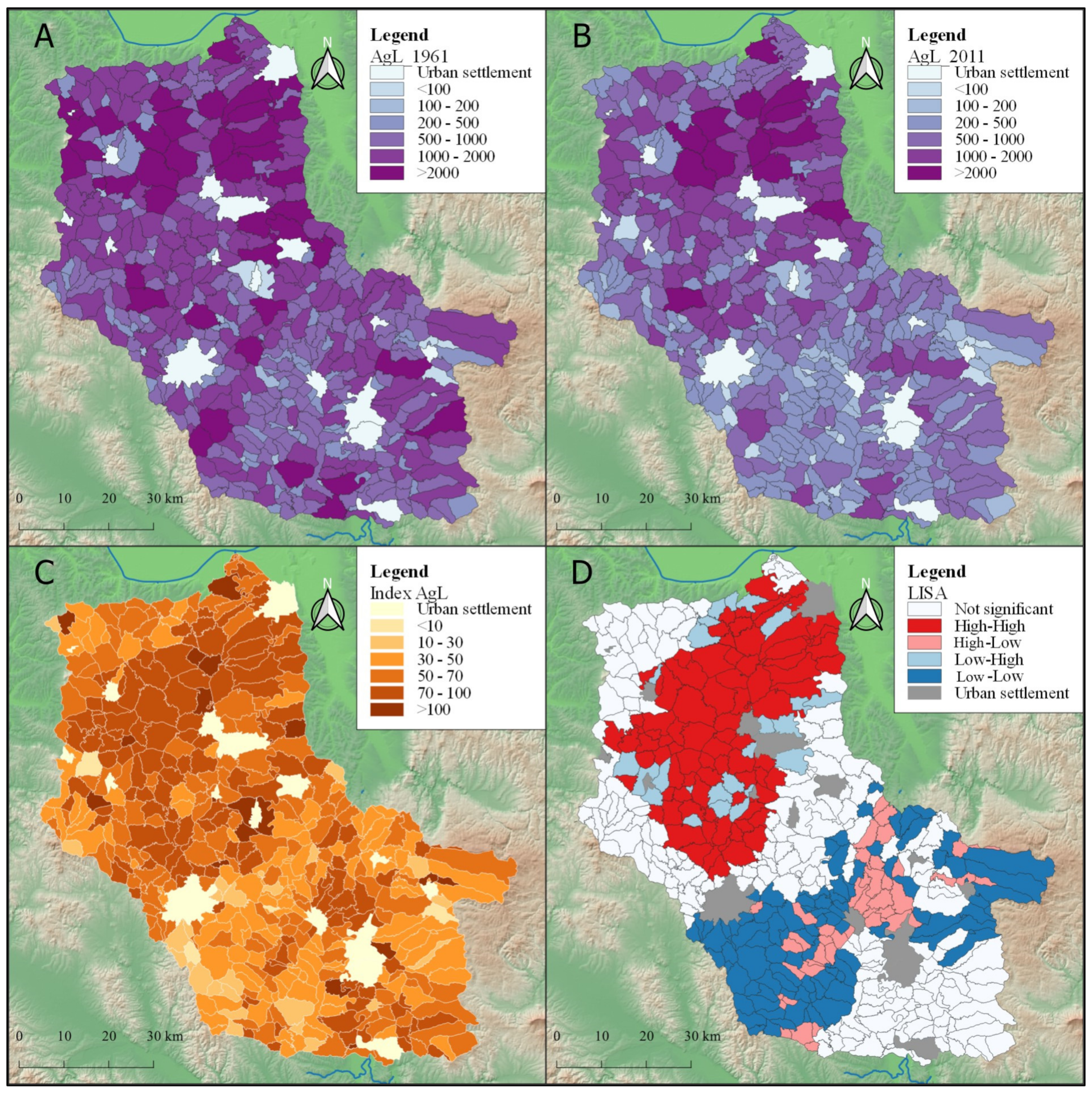 Agriculture Free Full Text Agricultural Land Use Changes as a