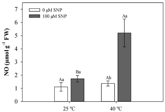 Agronomy Free Full Text Nitric Oxide Increases The Physiological And Biochemical Stability Of Soybean Plants Under High Temperature Html