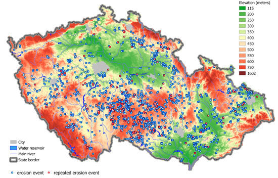 Agronomy | Free Full-Text | Evaluation of Monitored Erosion Events in the  Context of Characteristics of Source Areas in Czech Conditions