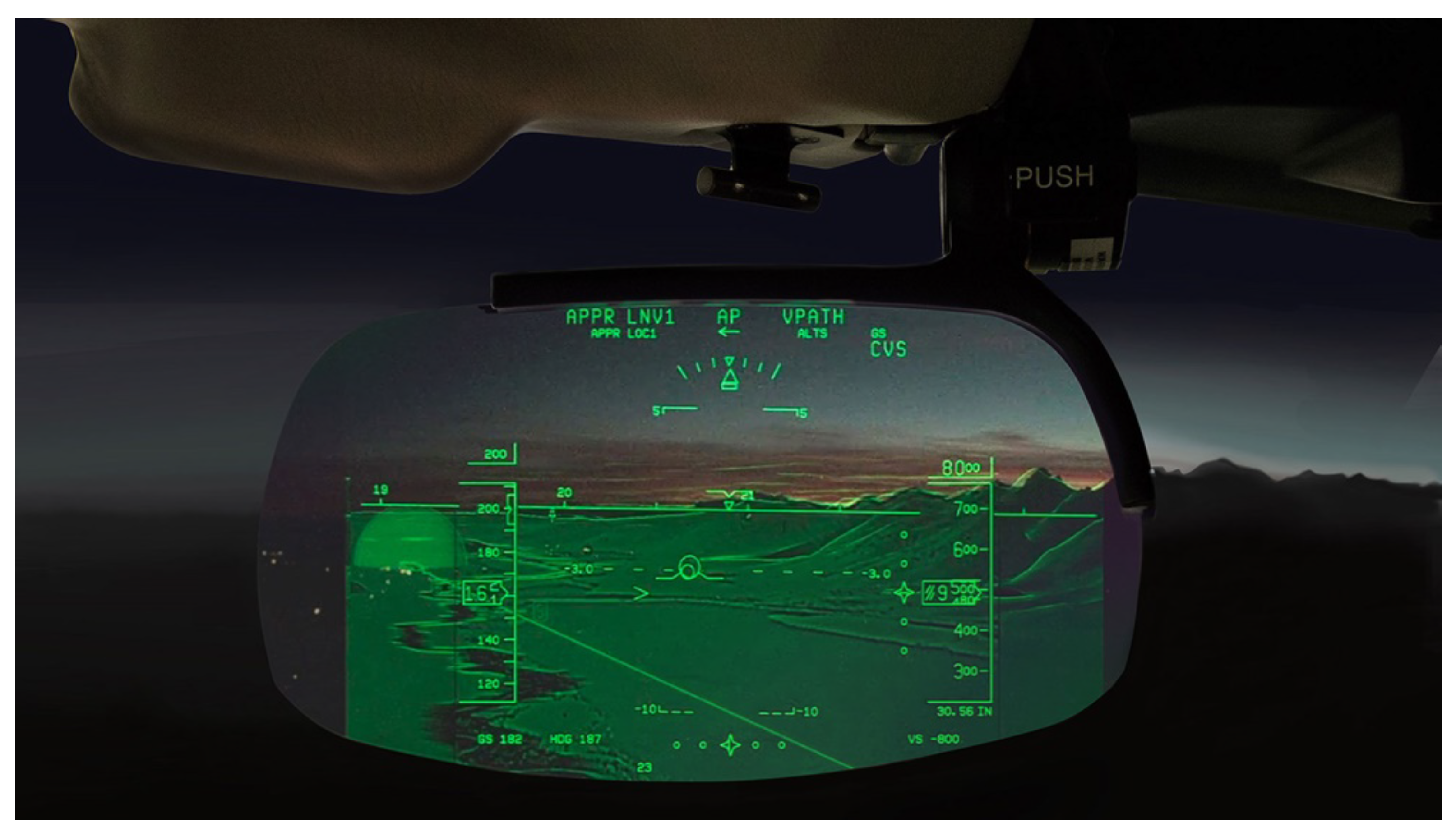 Screen starlight night vision. Head-up display/enhanced Vision System (HUD/EVS). Enhanced Vision System. Индикатор на лобовом стекле самолета. HUD дисплей самолет.