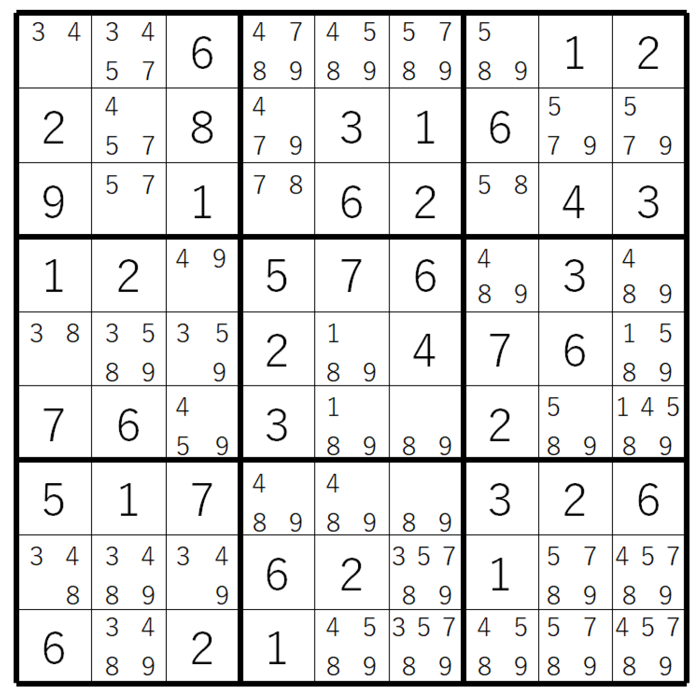 Algorithms | Free Full-Text | Exact Method for Generating Strategy-Solvable  Sudoku Clues