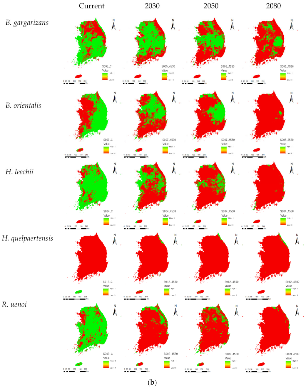 Animals | Free Full-Text | Potential Distribution of Amphibians with