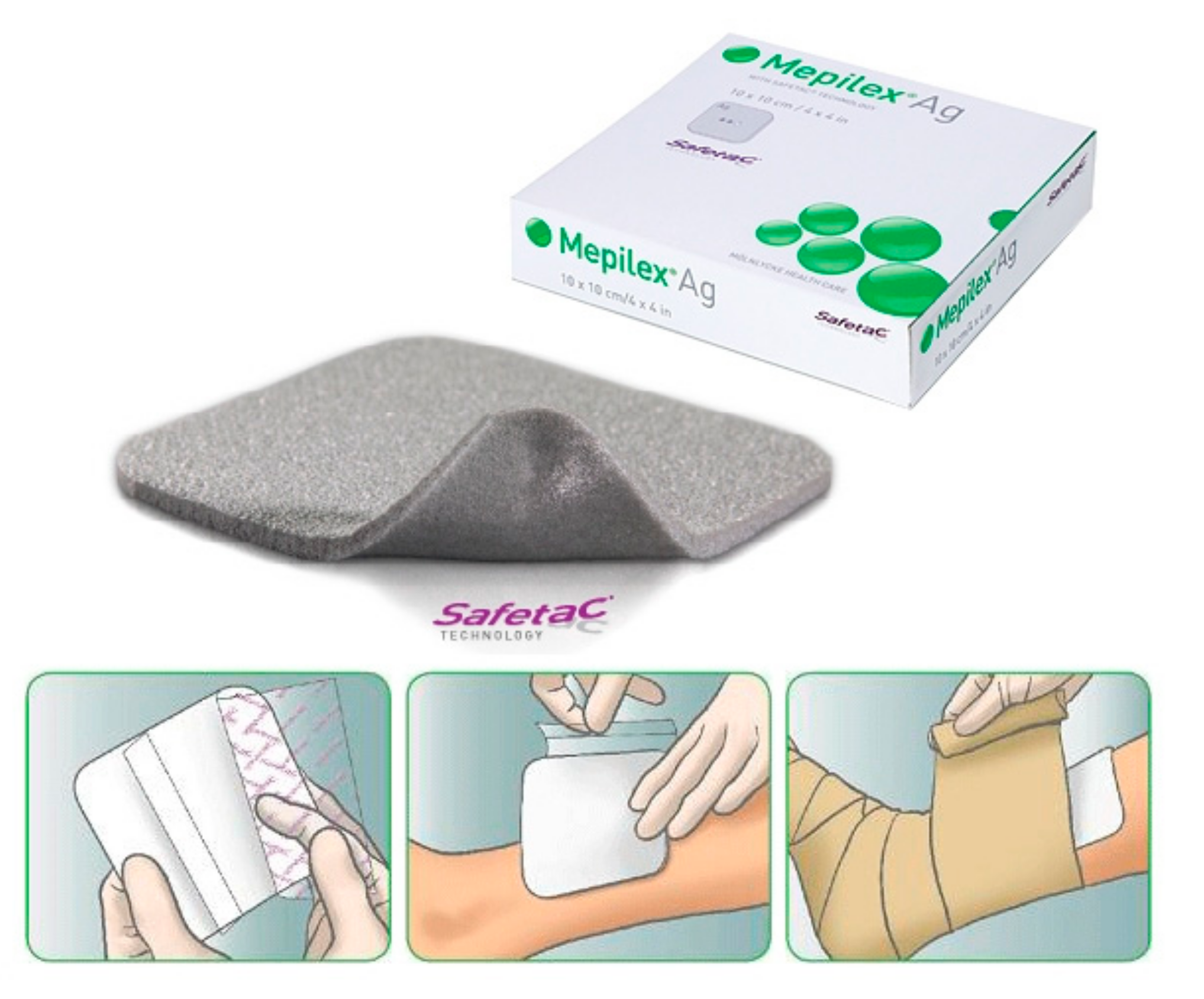 Carbon Medical Odor Absorbent Pads: 12 (4x4)