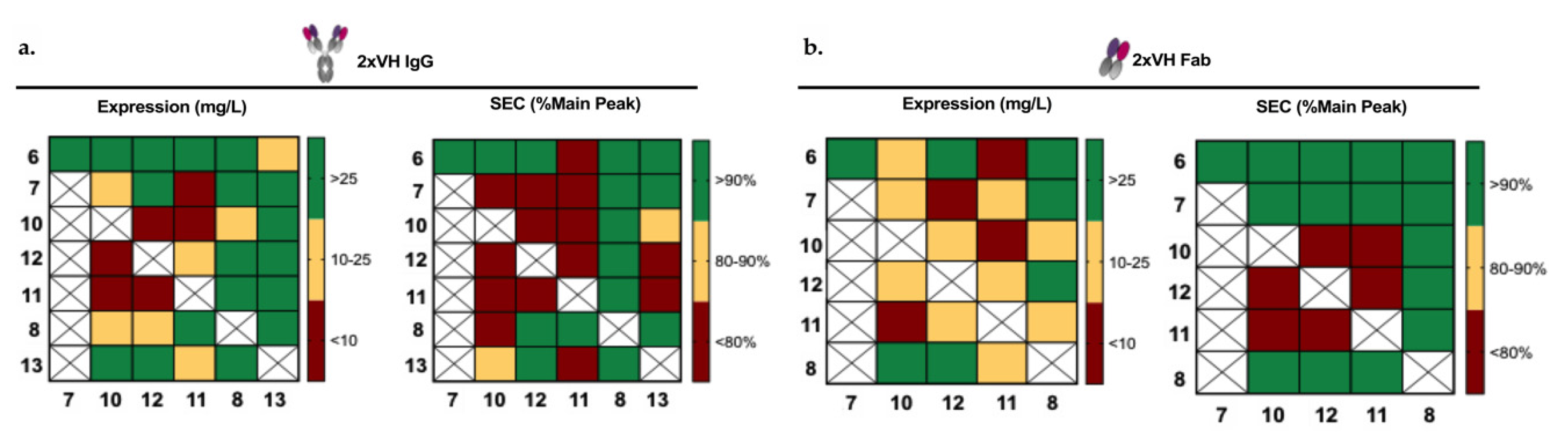 Antibodies Free Full Text Bringing The Heavy Chain To Light Creating A Symmetric Bivalent Igg Like Bispecific Html