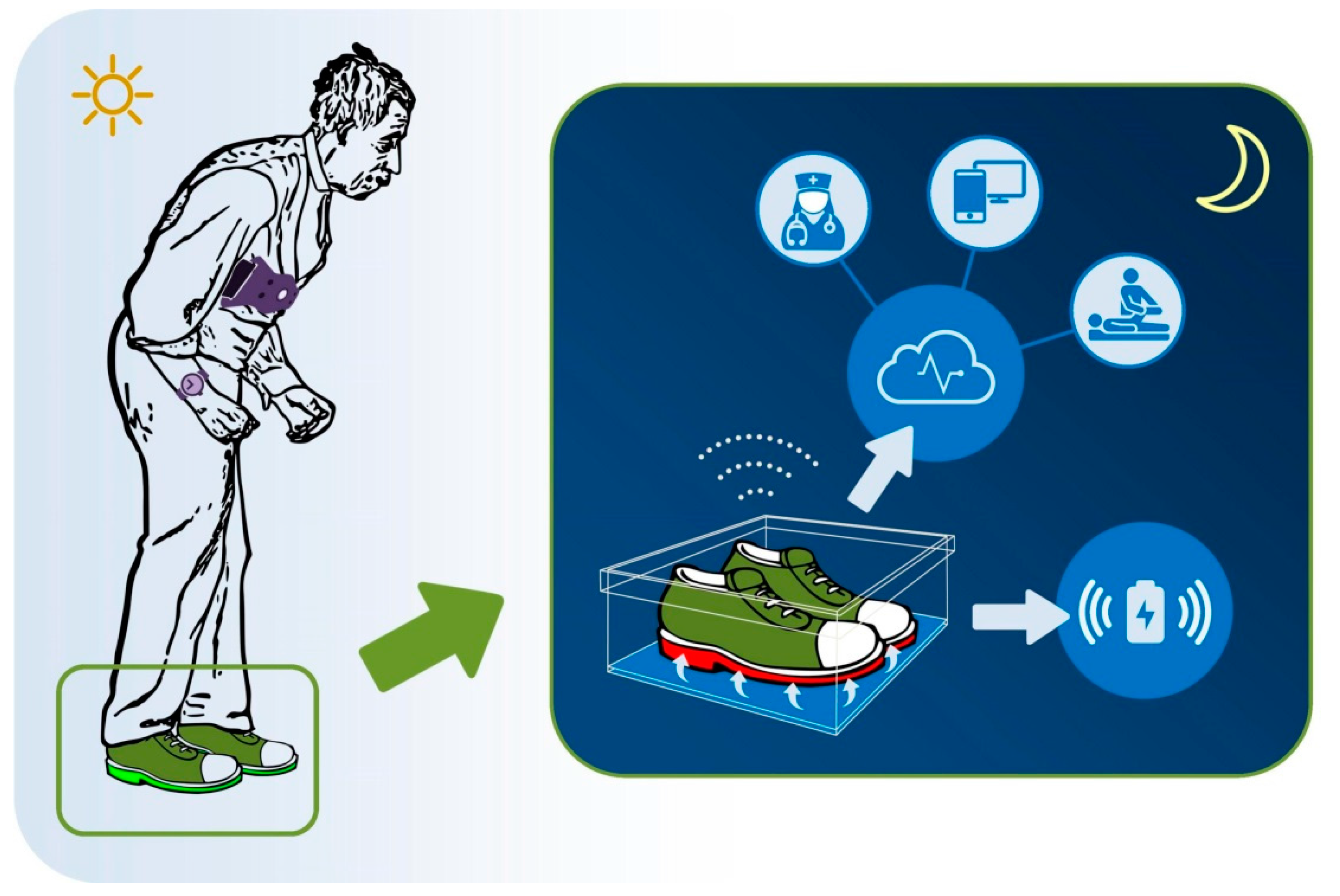 Applied Sciences | Free Full-Text | An Overview of Smart Shoes in the  Internet of Health Things: Gait and Mobility Assessment in Health Promotion  and Disease Monitoring