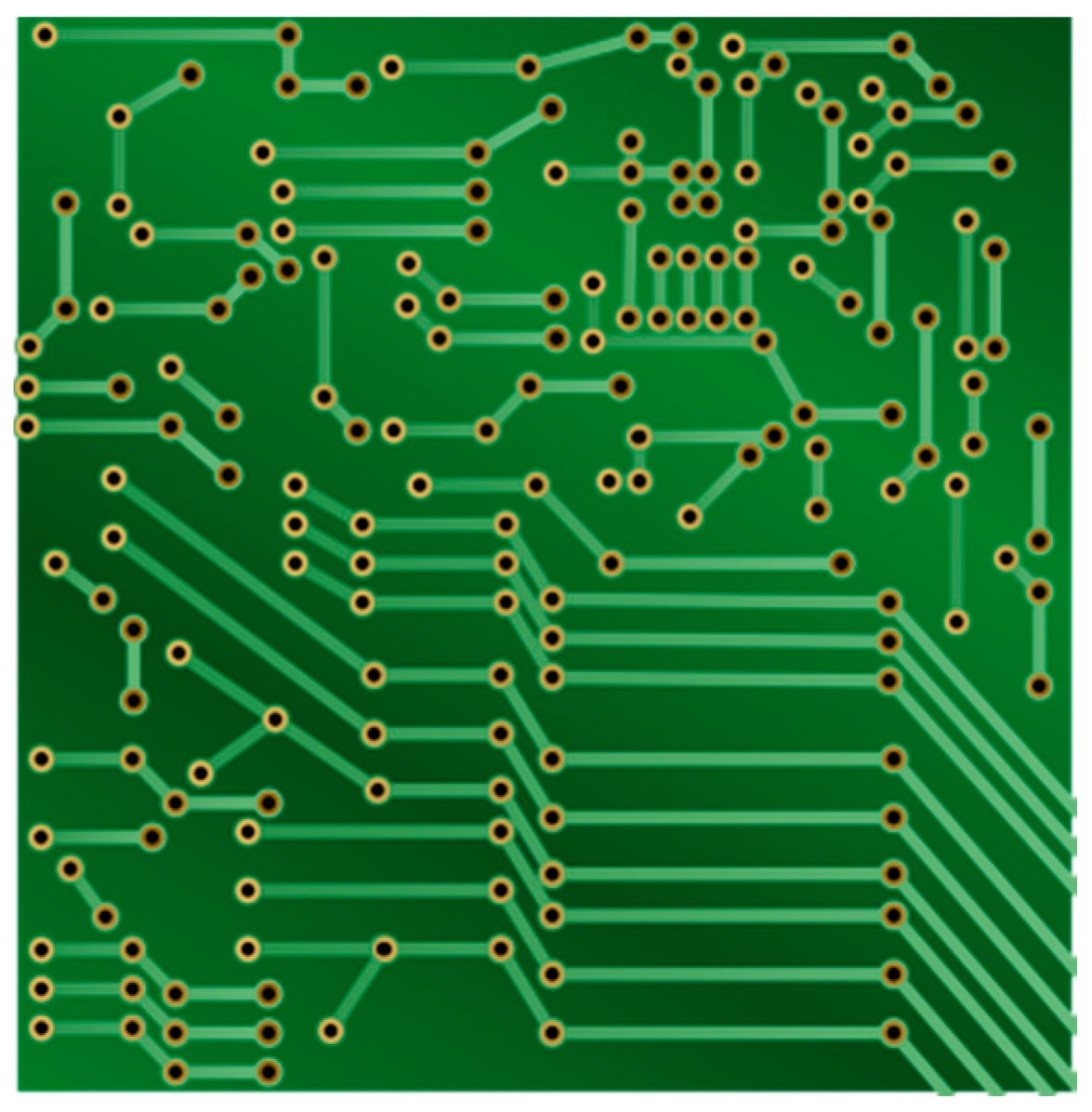 circuit board pattern png