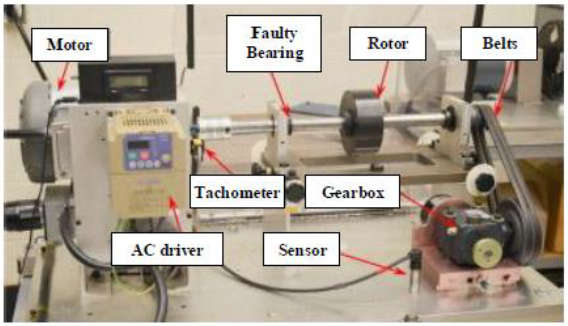 SPECTRAQUEST – Bearing\Balancing Fault Simulator (BBS) – Advance