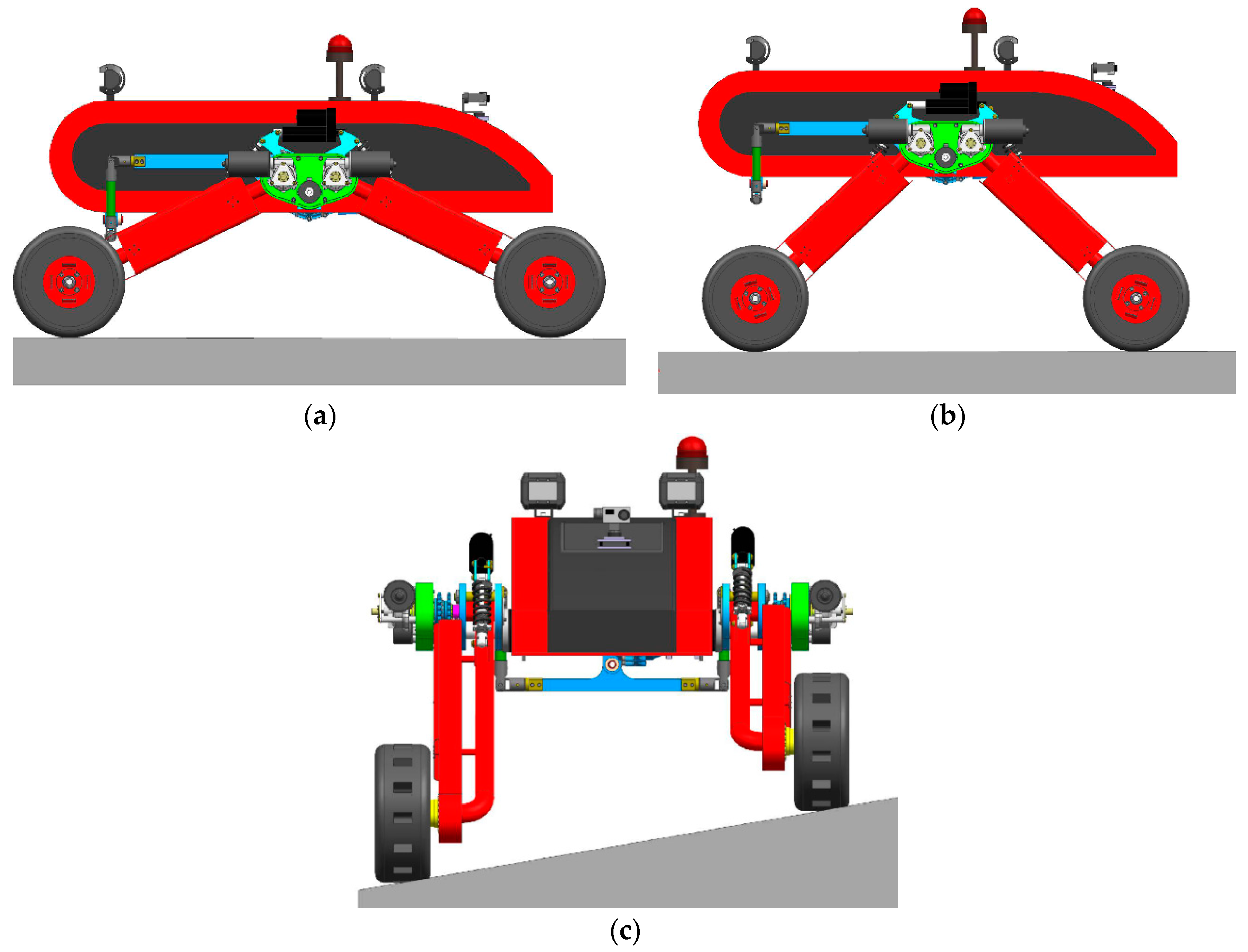 Applied Sciences | Free Full-Text | Lateral Stability of a Mobile Robot  Utilizing an Active Adjustable Suspension | HTML