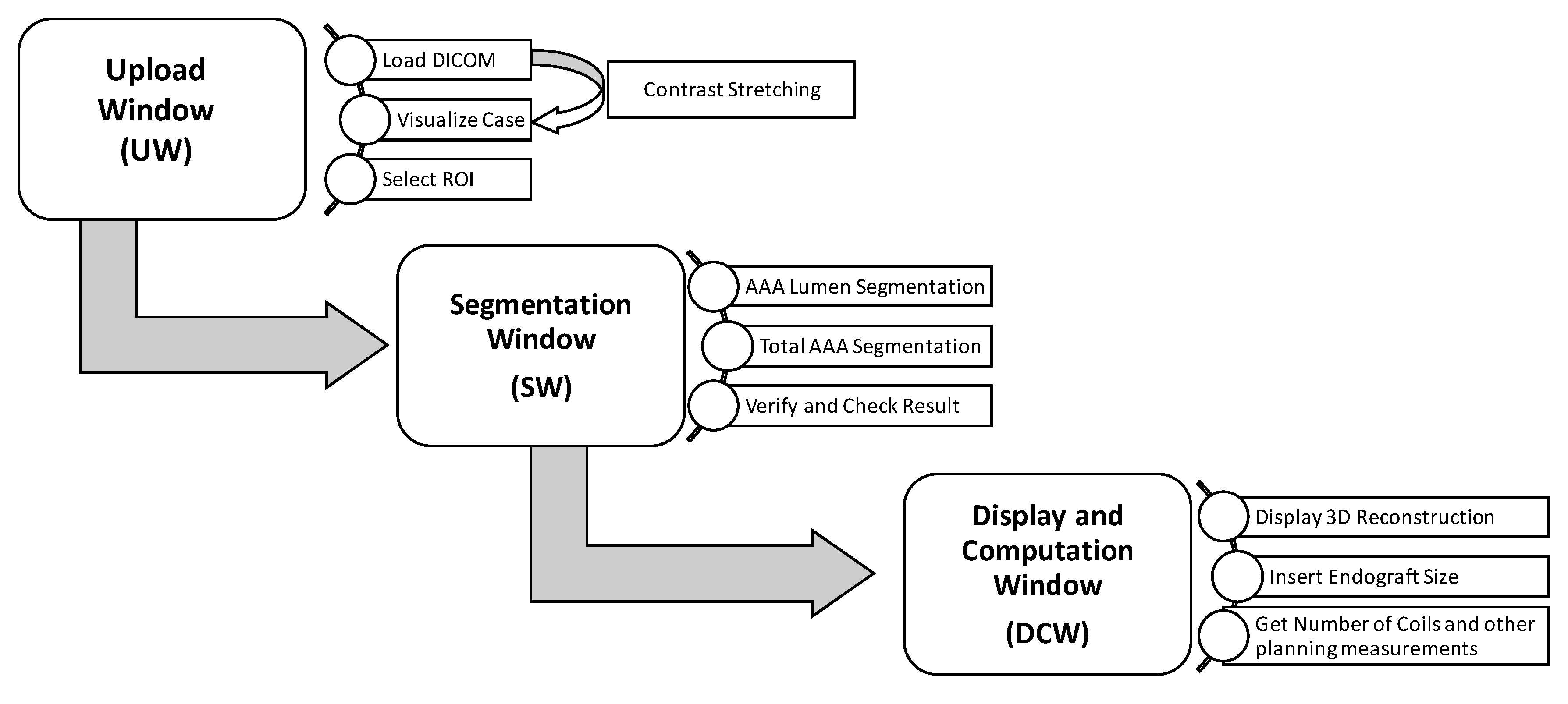 Applied Sciences Free Full Text Evar Ease An Easy To Use Software For Planning Sac Embolization In Endovascular Aneurysm Repair Procedure