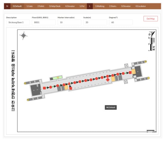 Applied Sciences Free Full Text A Hybrid Marker Based Indoor Positioning System For Pedestrian Tracking In Subway Stations Html