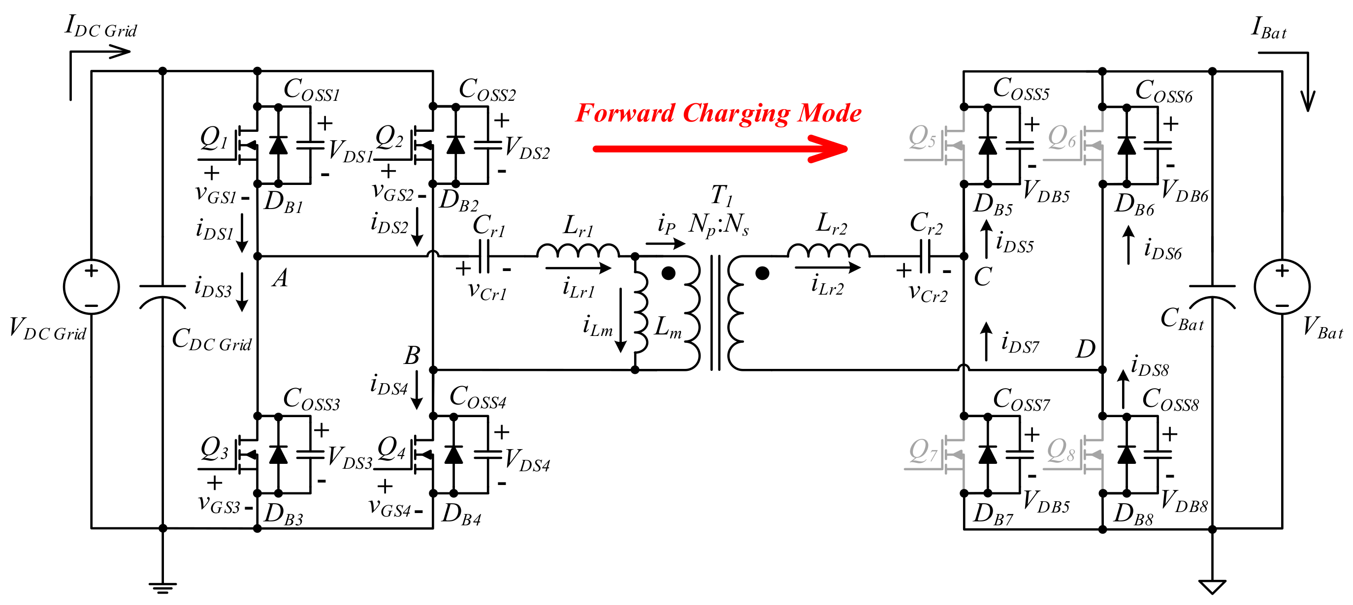 Design of an Isolated Bidirectional Symmetric Resonant Converter