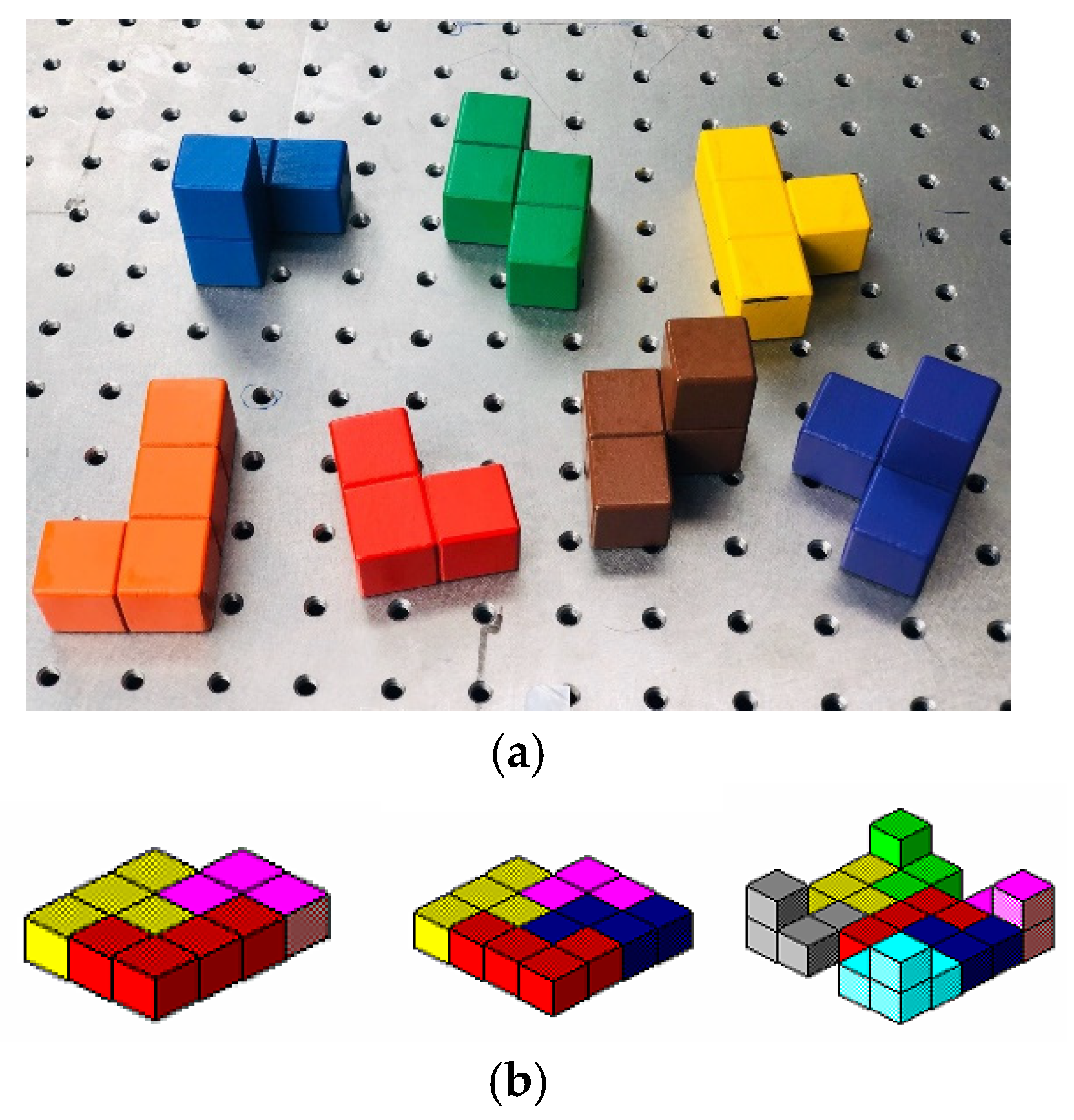 Applied Sciences | Free Full-Text | Scattering or Pushing for Object  Singulation in Cluttered Environment: Case Study with Soma Cube
