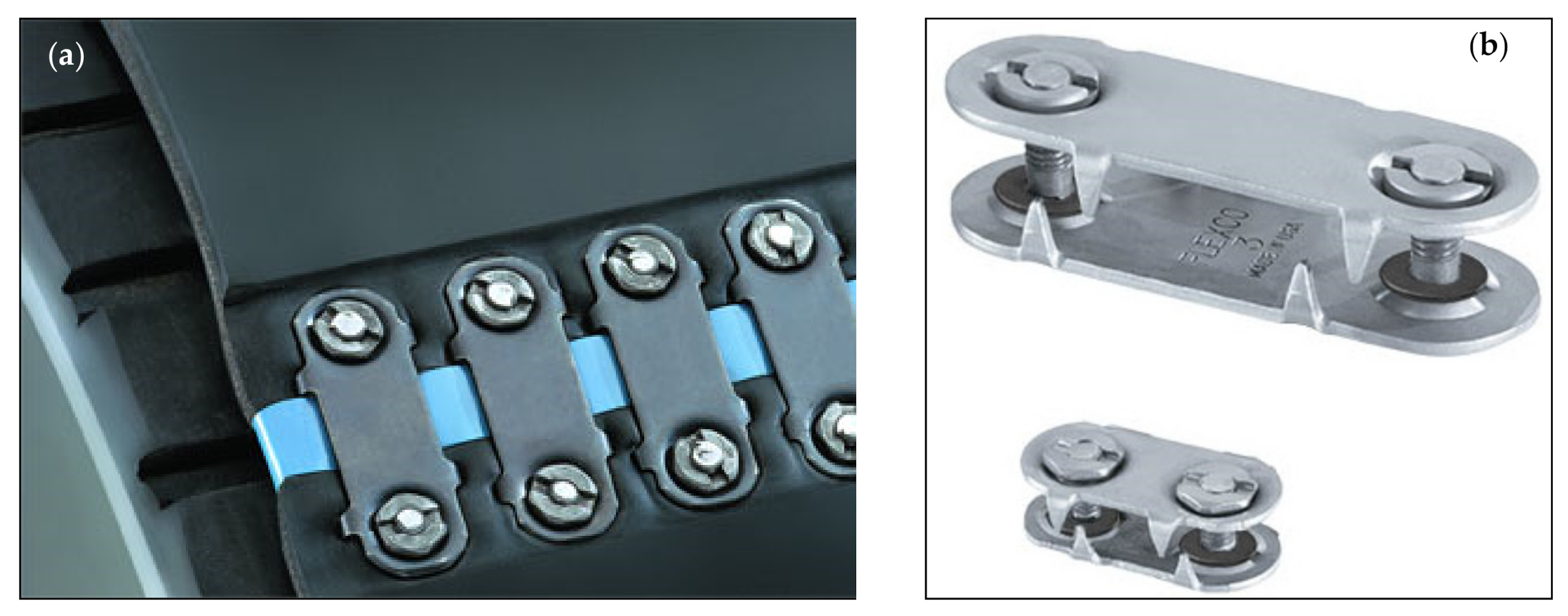 Flexco® Bolt Solid Plate Fastening System