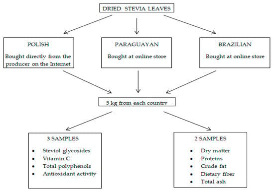 Applied Sciences | Free Full-Text | Comparative Assessment of the Basic Chemical  Composition and Antioxidant Activity of Stevia rebaudiana Bertoni Dried  Leaves, Grown in Poland, Paraguay and Brazil—Preliminary Results
