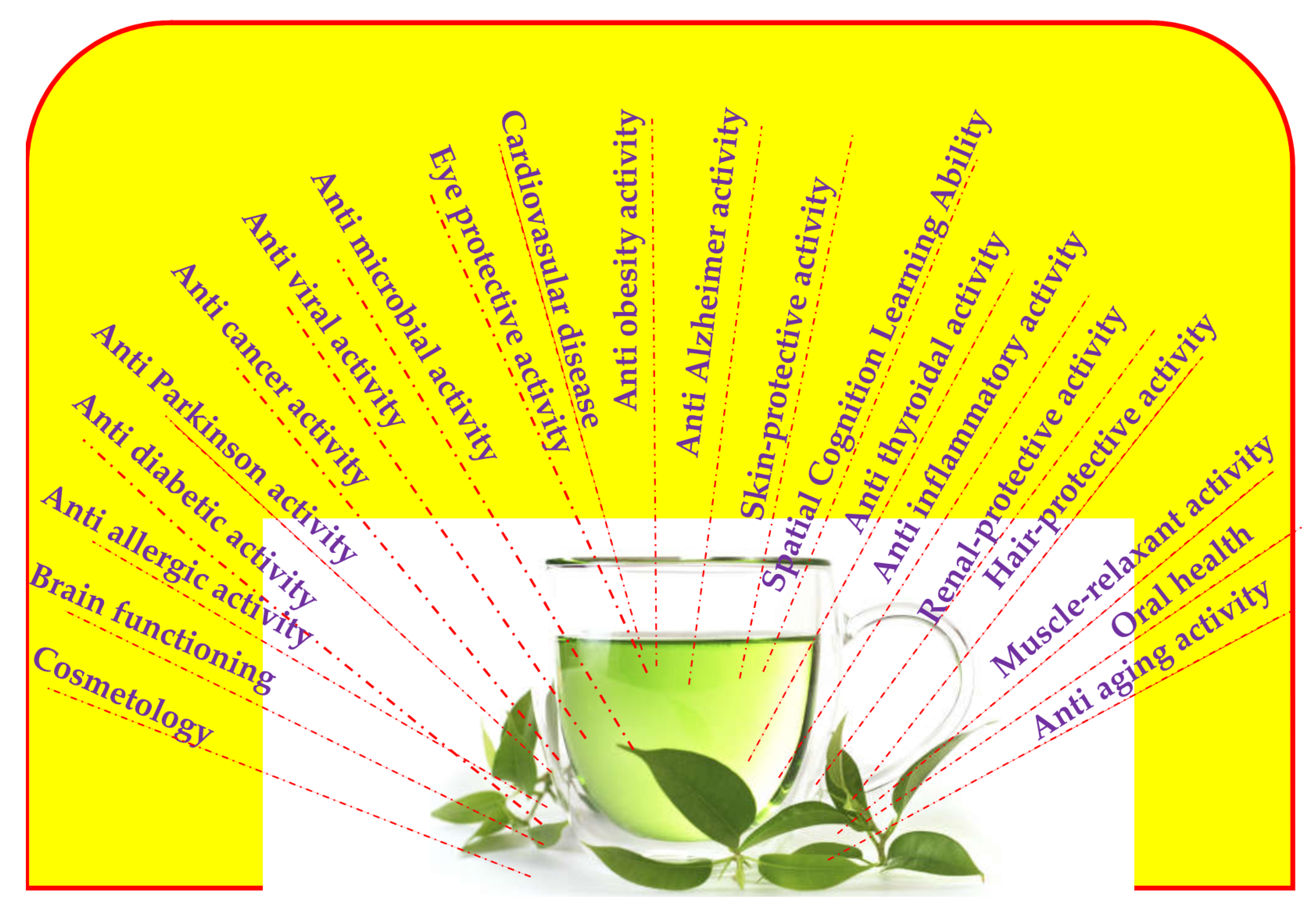 Green tea anti-inflammatory