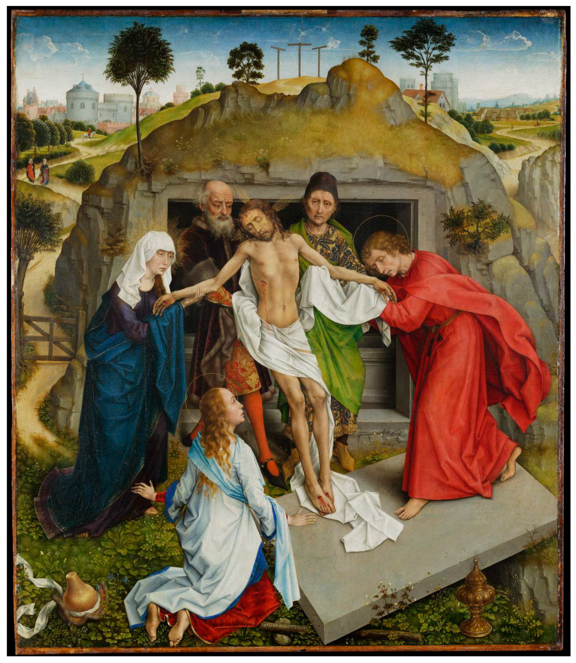 Applied Sciences | Free Full-Text | MA-XRF for the Characterisation of the  Painting Materials and Technique of the Entombment of Christ by Rogier van  der Weyden