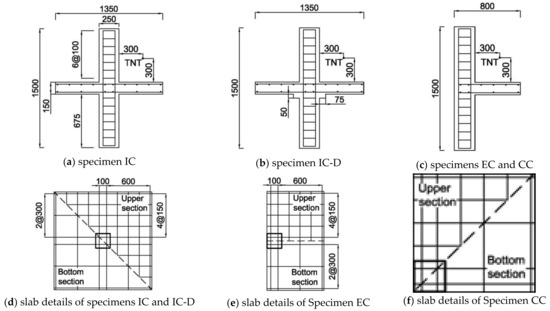 Applied Sciences | Free Full-Text | Numerical Simulation on Dynamic  Behavior of Slab–Column Connections Subjected to Blast Loads