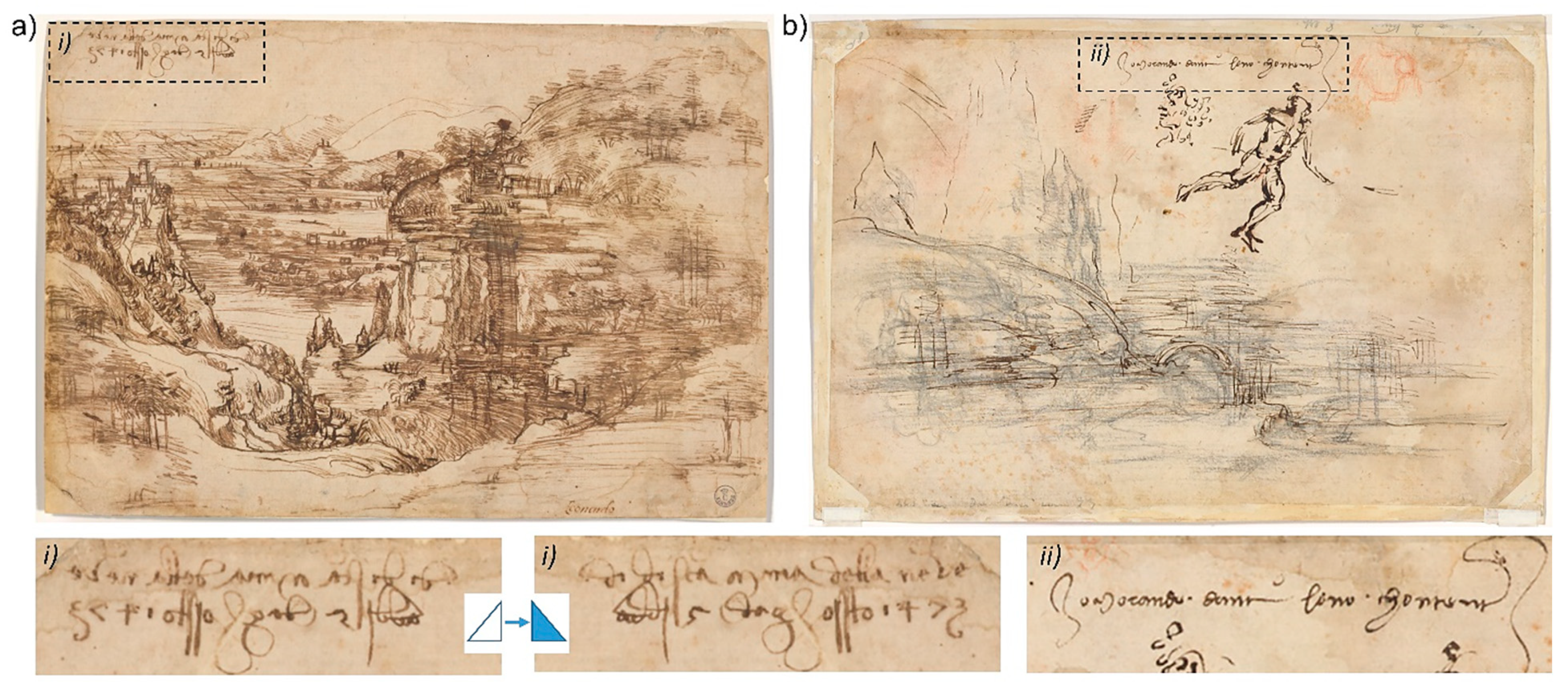 Applied Sciences | Free Full-Text | Unveiling the Invisible in Uffizi  Gallery's Drawing 8P by Leonardo with Non-Invasive Optical Techniques | HTML