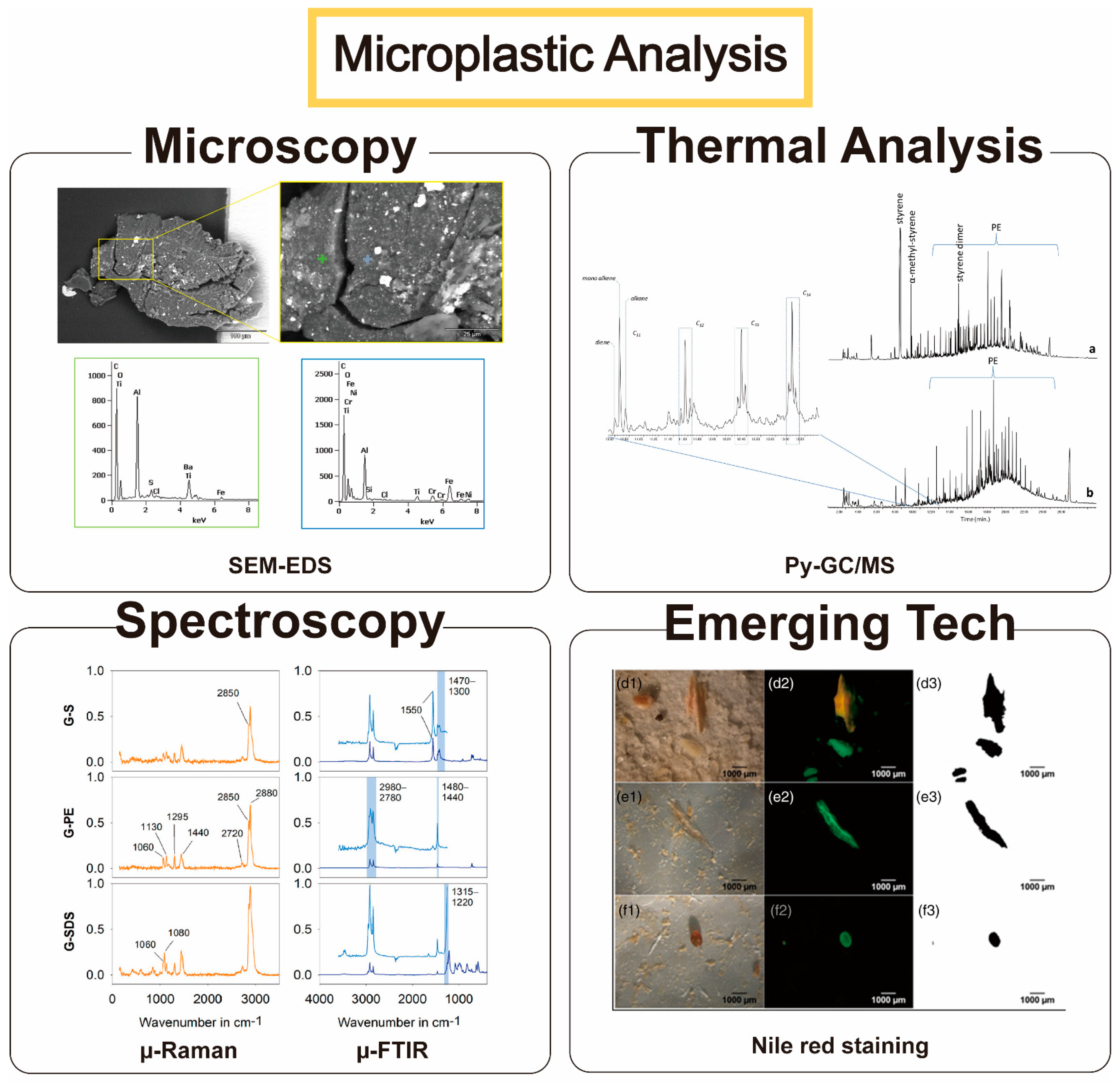 Chemical Analysis of Microplastics and Nanoplastics: Challenges, Advanced  Methods, and Perspectives