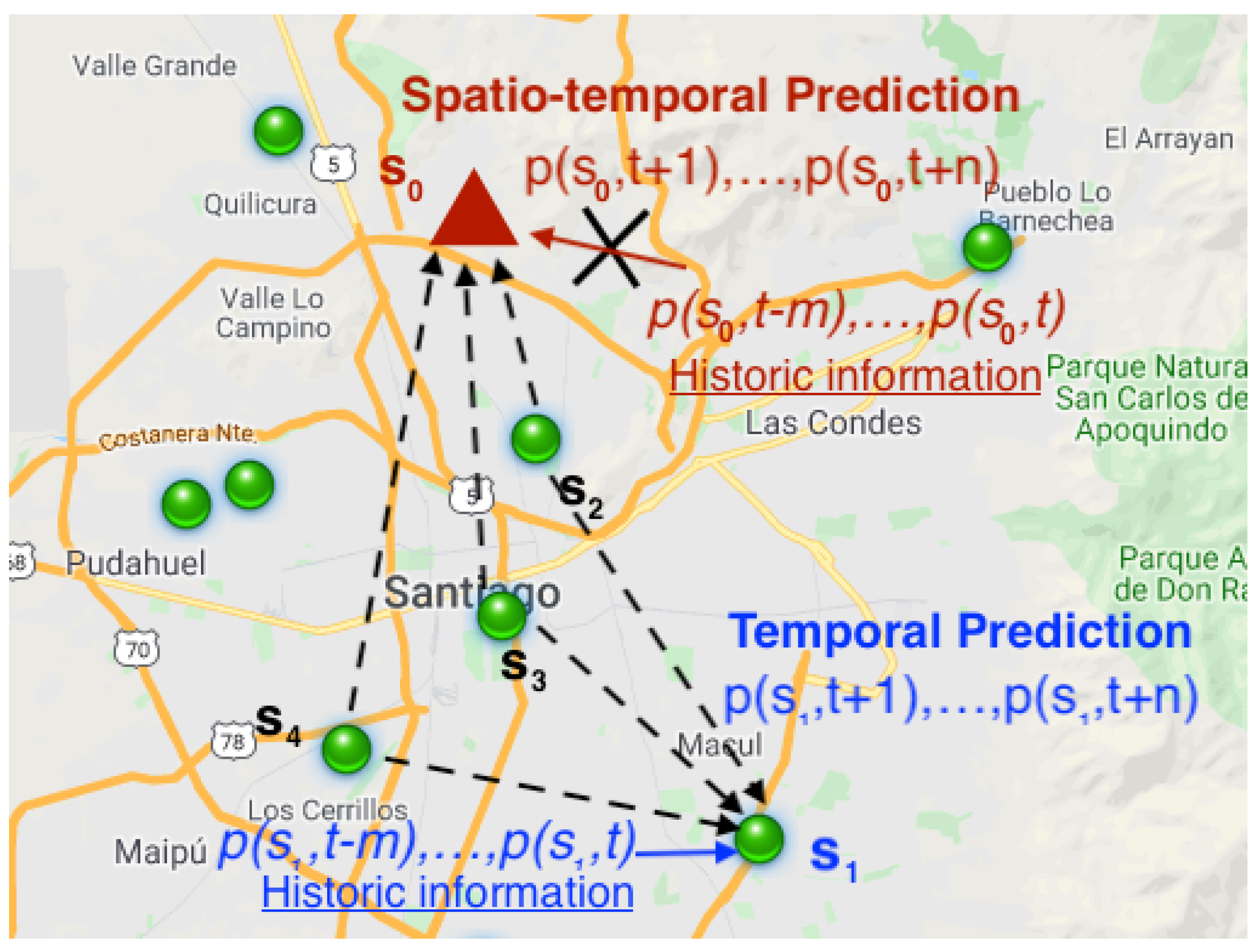 Applied Sciences | Free Full-Text | Space-Time Prediction of PM2.5