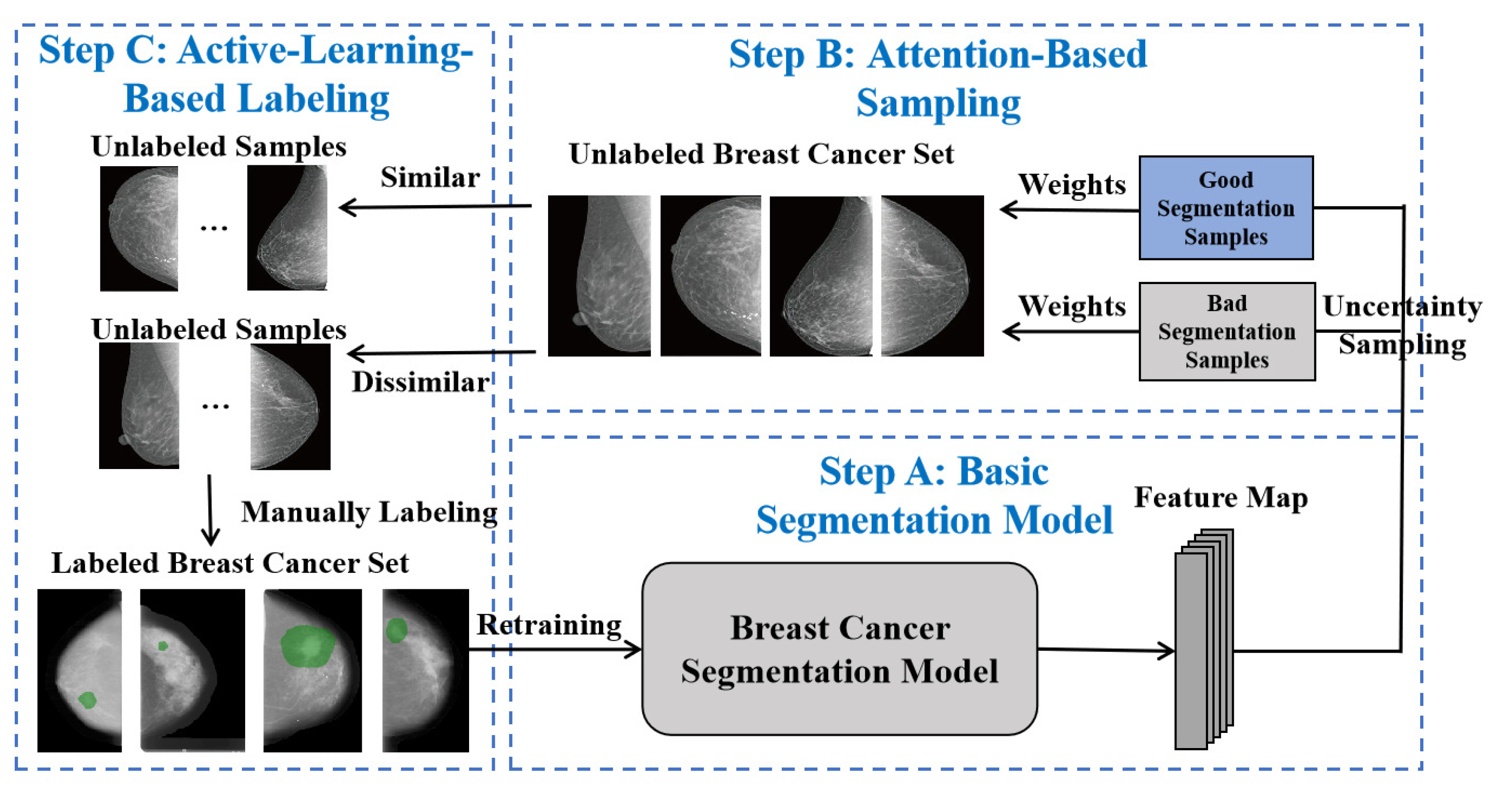 Applied Sciences | Free Full-Text | Attention-Based Active Learning  Framework for Segmentation of Breast Cancer in Mammograms
