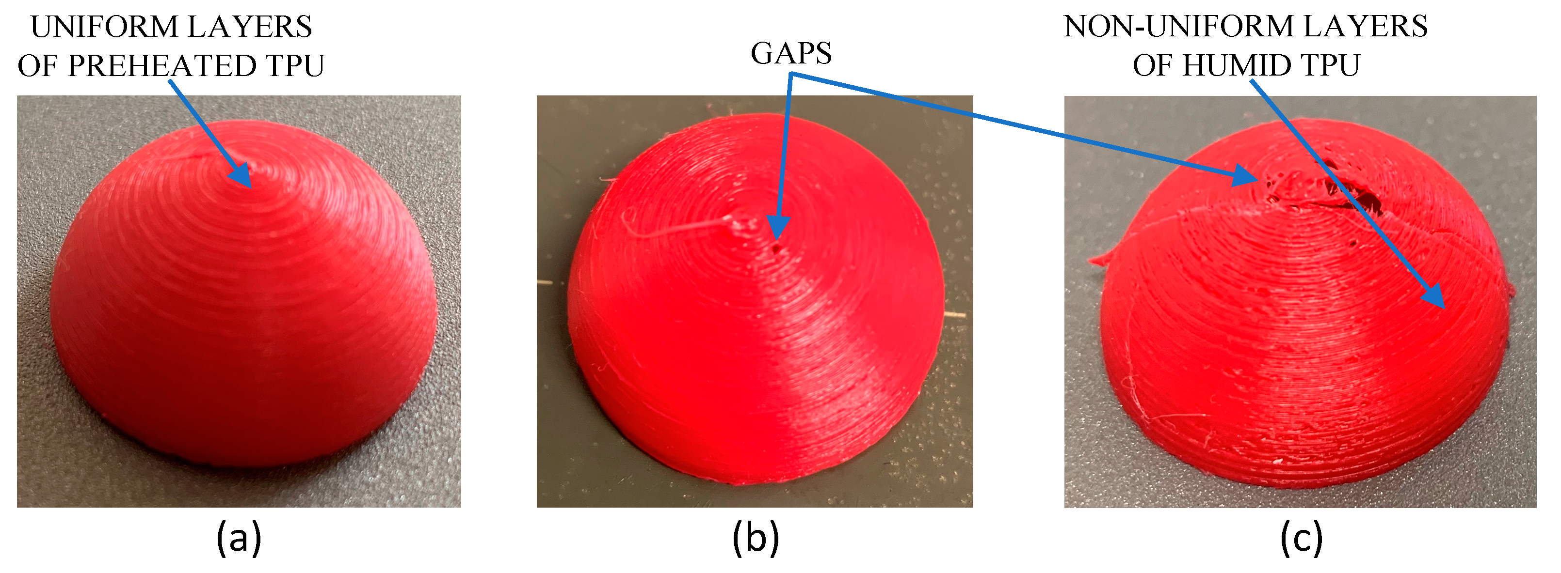 3D Printed High Temp TPU Gripper Pads For End Of Arm Tooling 