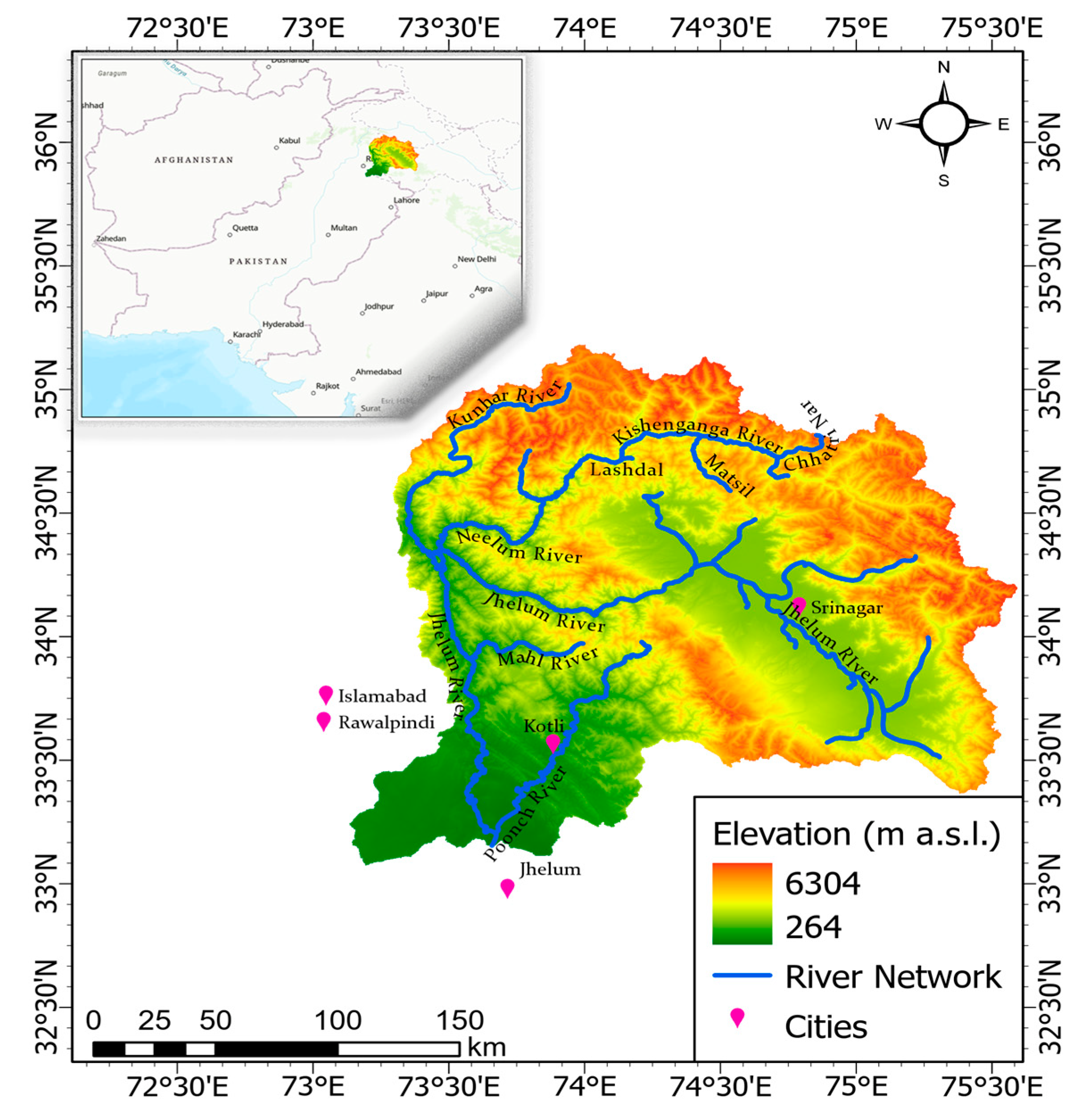 Applied Sciences | Free Full-Text | Spatial Assessment of Soil Erosion Risk  Using RUSLE Embedded in GIS Environment: A Case Study of Jhelum River  Watershed