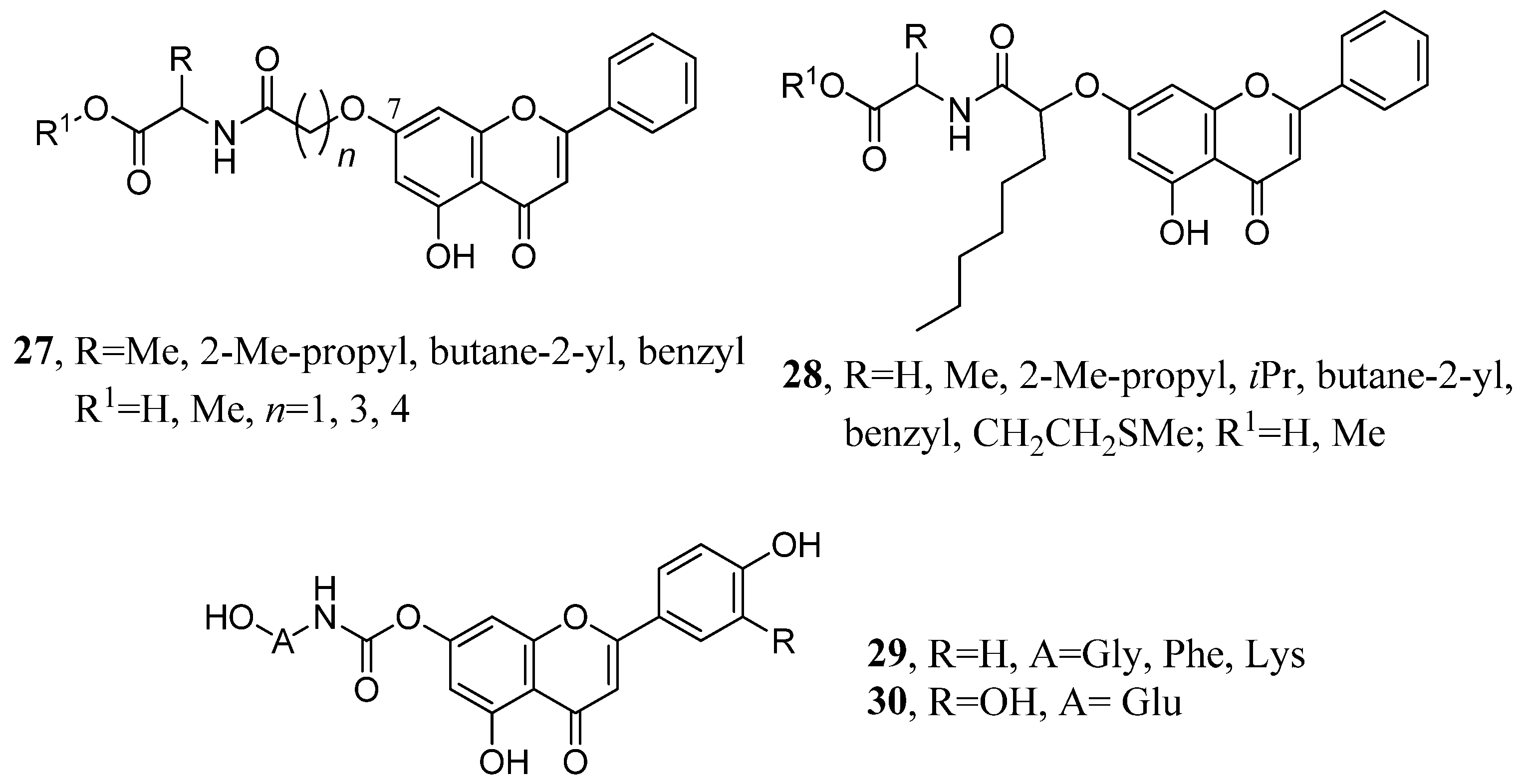 Applied Sciences | Free Full-Text | Flavone Hybrids and Derivatives as ...