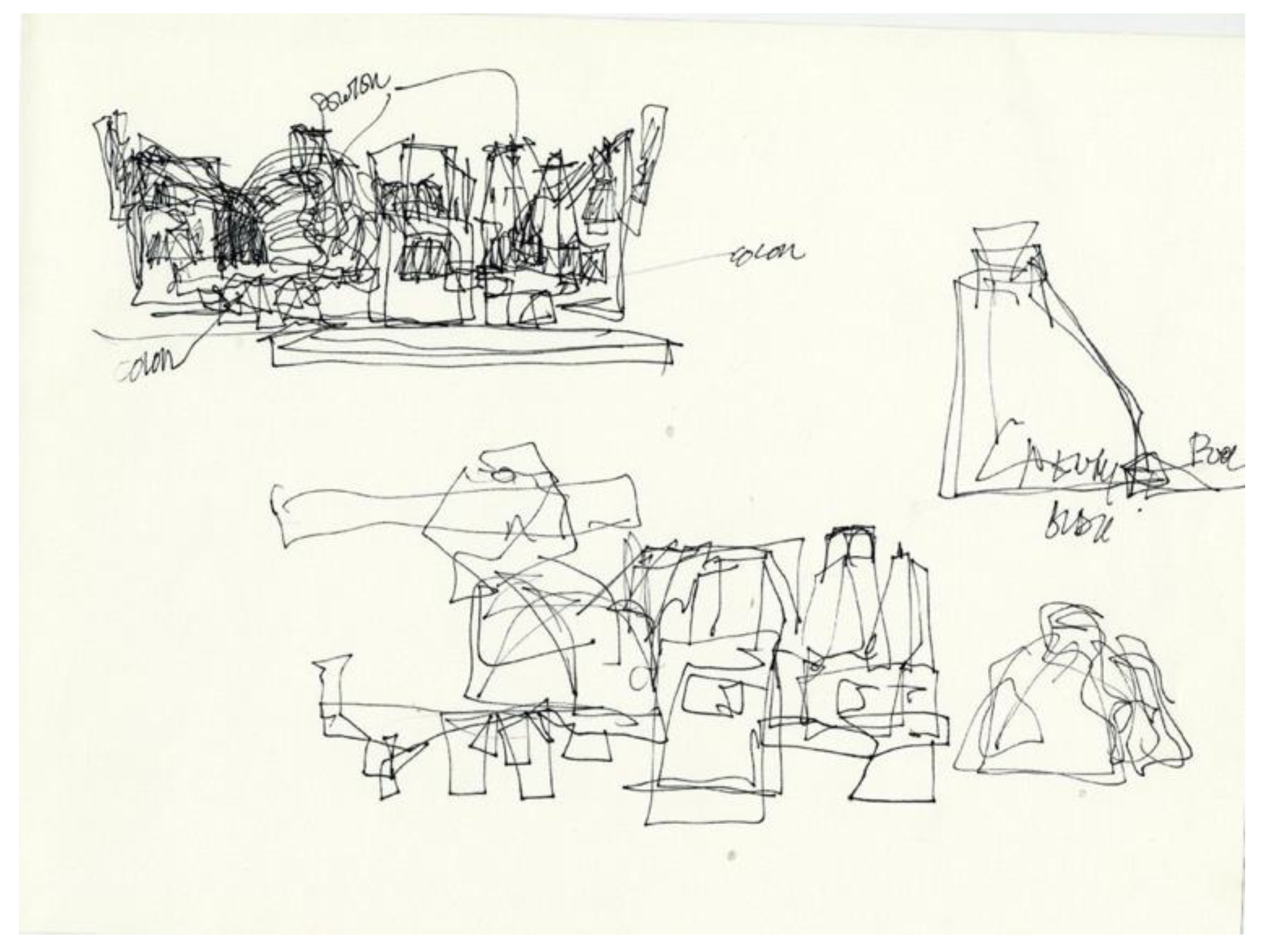 Dancing house  Frank Gehry   Architects Sketches  Facebook