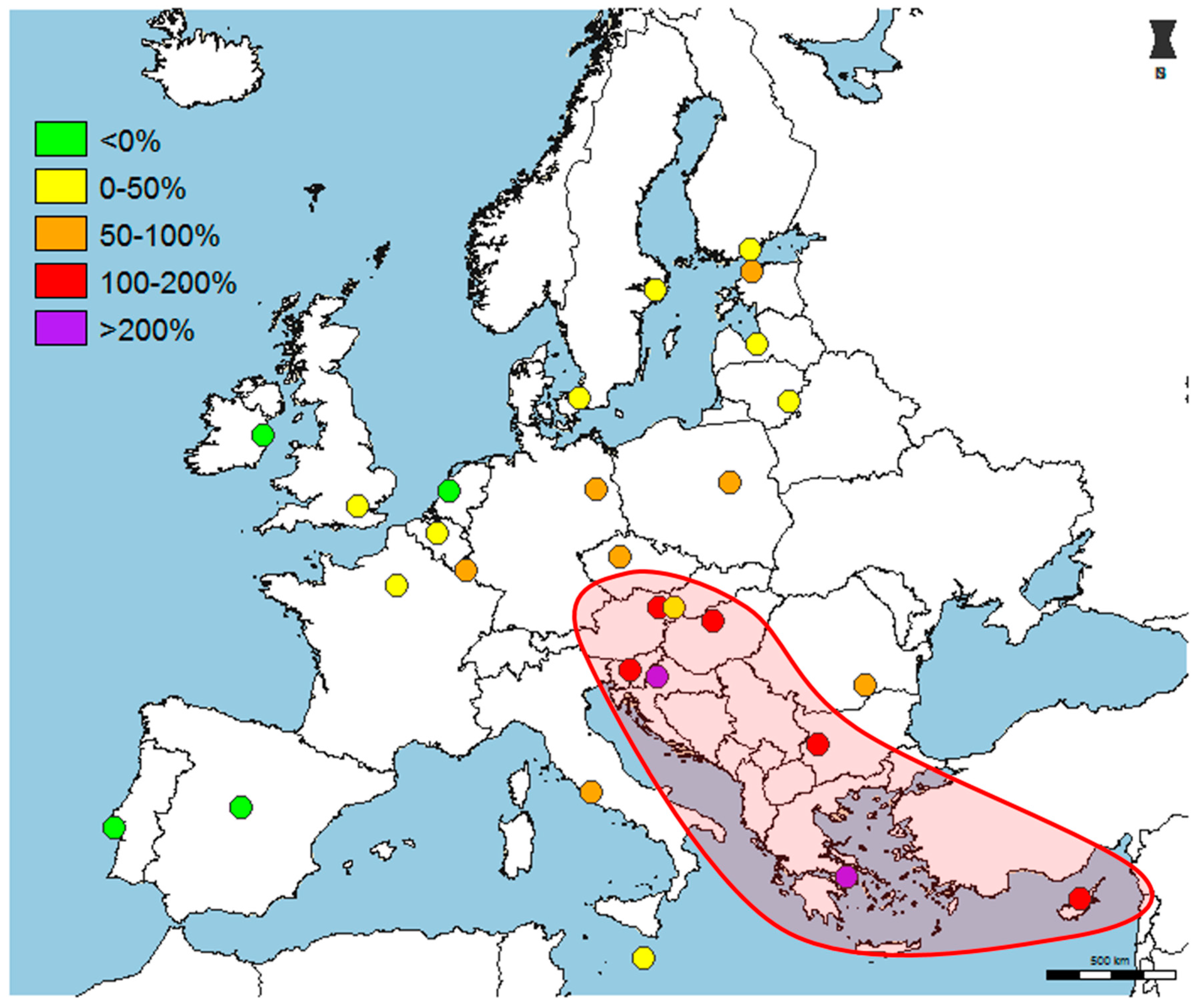 Atmosphere | Free Full-Text | Increasing Heatwave Hazards in the  Southeastern European Union Capitals