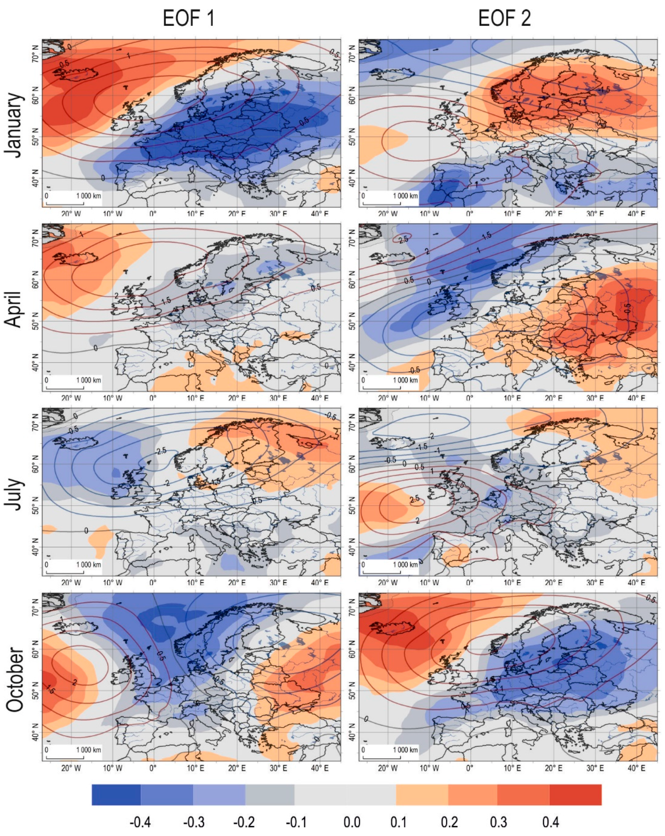 Atmosphere Free Full Text Atmospheric Moisture Content Over Europe And The Northern Atlantic Html