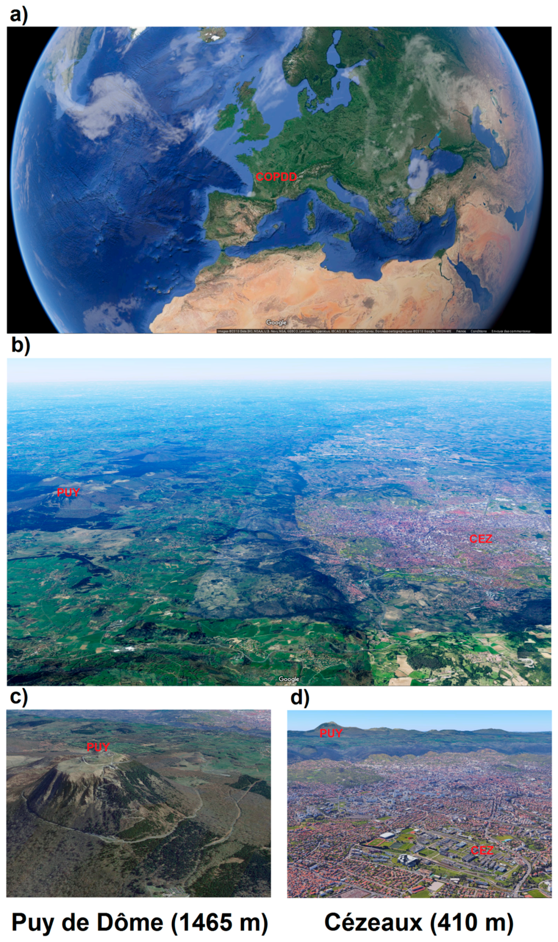 Atmosphere | Free Full-Text | Surface and Tropospheric Water Vapor  Variability and Decadal Trends at Two Supersites of CO-PDD (Cézeaux and Puy  de Dôme) in Central France