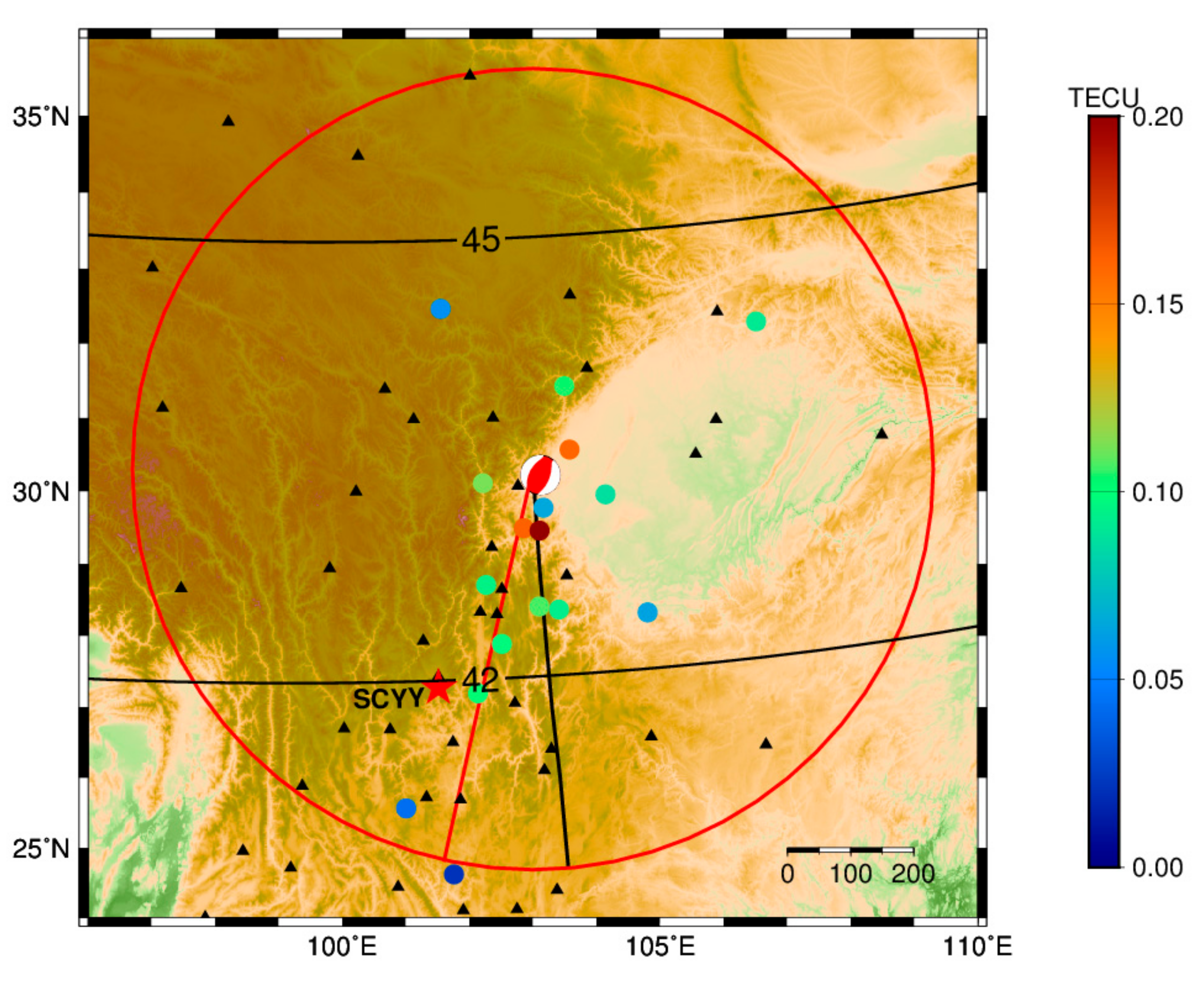Atmosphere | Free Full-Text | Pre-Earthquake and Coseismic Ionosphere  Disturbances of the Mw 6.6 Lushan Earthquake on 20 April 2013 Monitored by  CMONOC | HTML