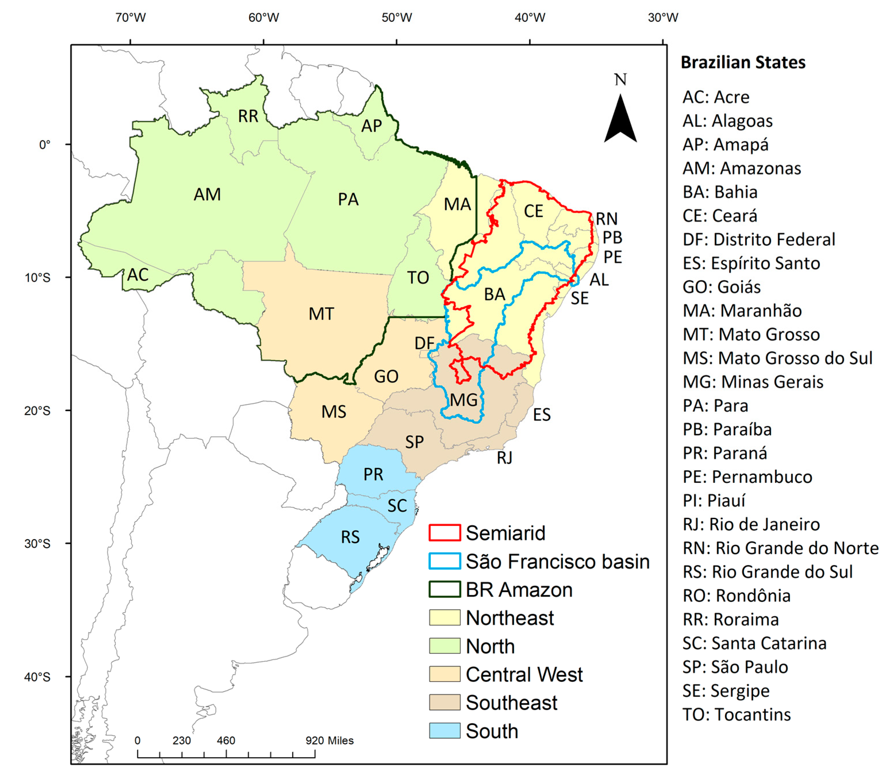 Atmosphere | Free Full-Text | Extreme Drought Events over Brazil from 2011  to 2019 | HTML