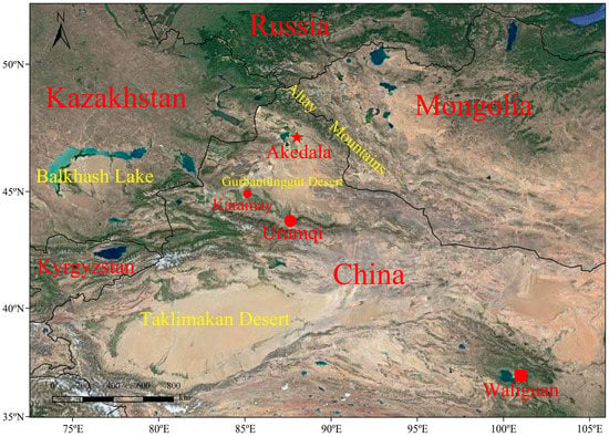 Atmosphere | Free Full-Text | Identification of Long-Range Transport  Pathways and Potential Source Regions of PM2.5 and PM10 at Akedala Station,  Central Asia | HTML