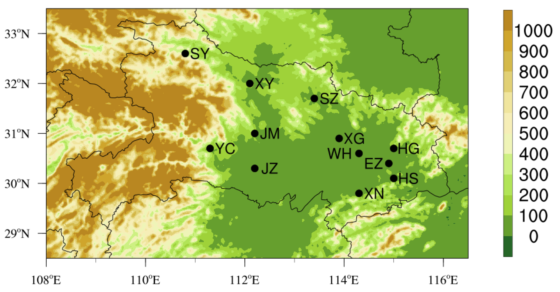 Atmosphere Free Full Text Impact Of Inter Regional Transport In A Low Emission Scenario On Pm2 5 In Hubei Province Central China Html