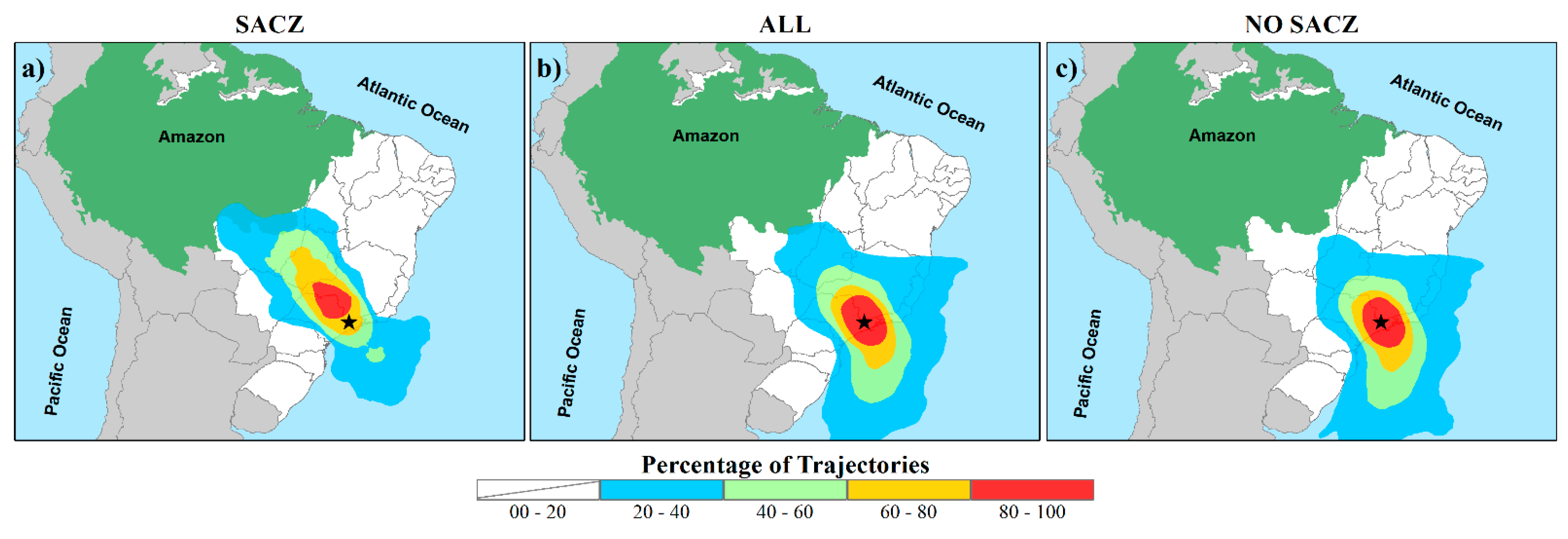 Atmosphere | Free Full-Text | Isotopic Composition of Precipitation in a  Southeastern Region of Brazil during the Action of the South Atlantic  Convergence Zone | HTML