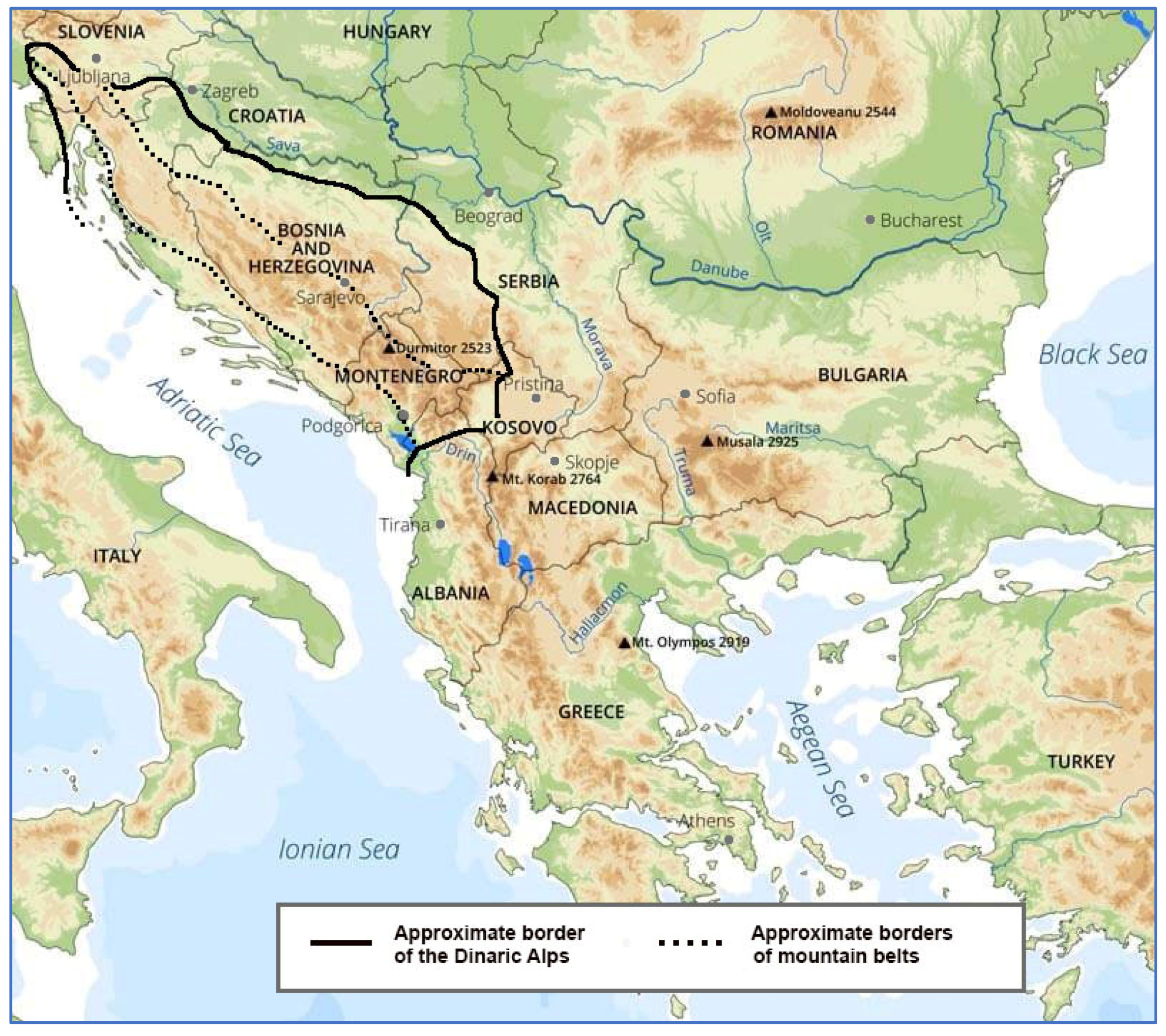 Biology | Free Full-Text | Mapping the Mountains of Giants: Anthropometric  Data from the Western Balkans Reveal a Nucleus of Extraordinary Physical  Stature in Europe