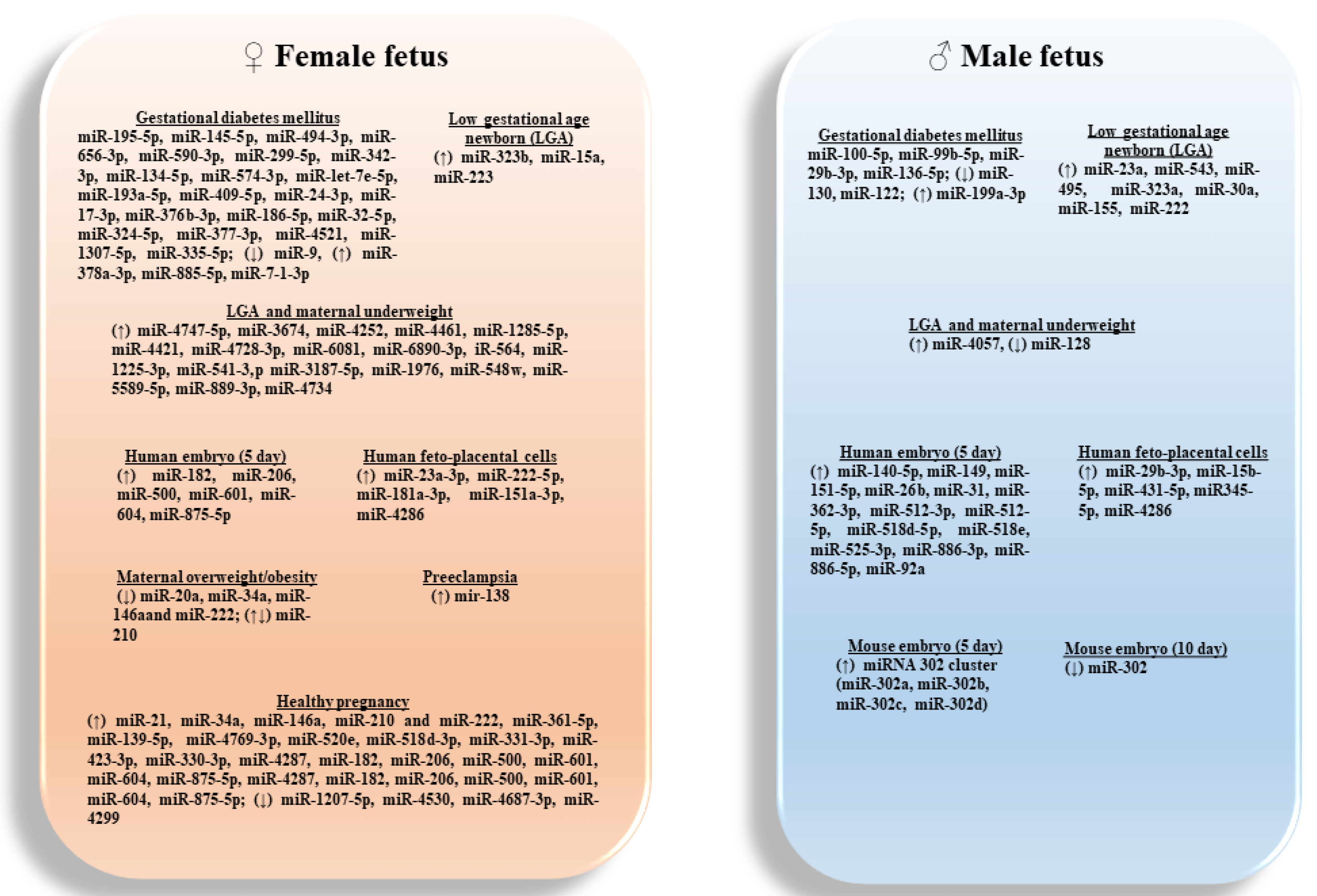 Biomedicines | Free Full-Text | Significance of Sex Differences in ncRNAs  Expression and Function in Pregnancy and Related Complications